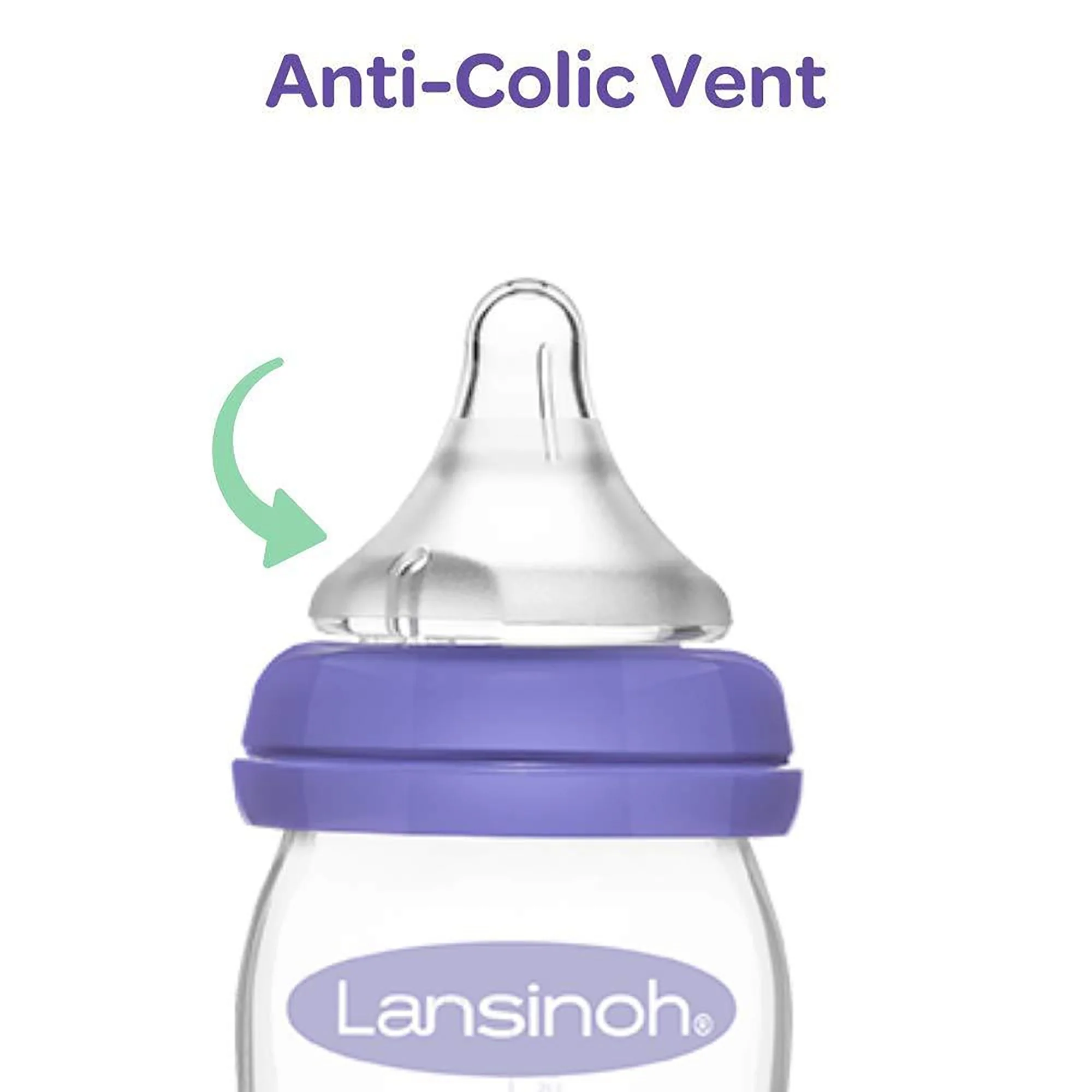 Emerson Healthcare Lansinoh Baby Bottle, 8-ounce capacity (4/CS) - Image 4