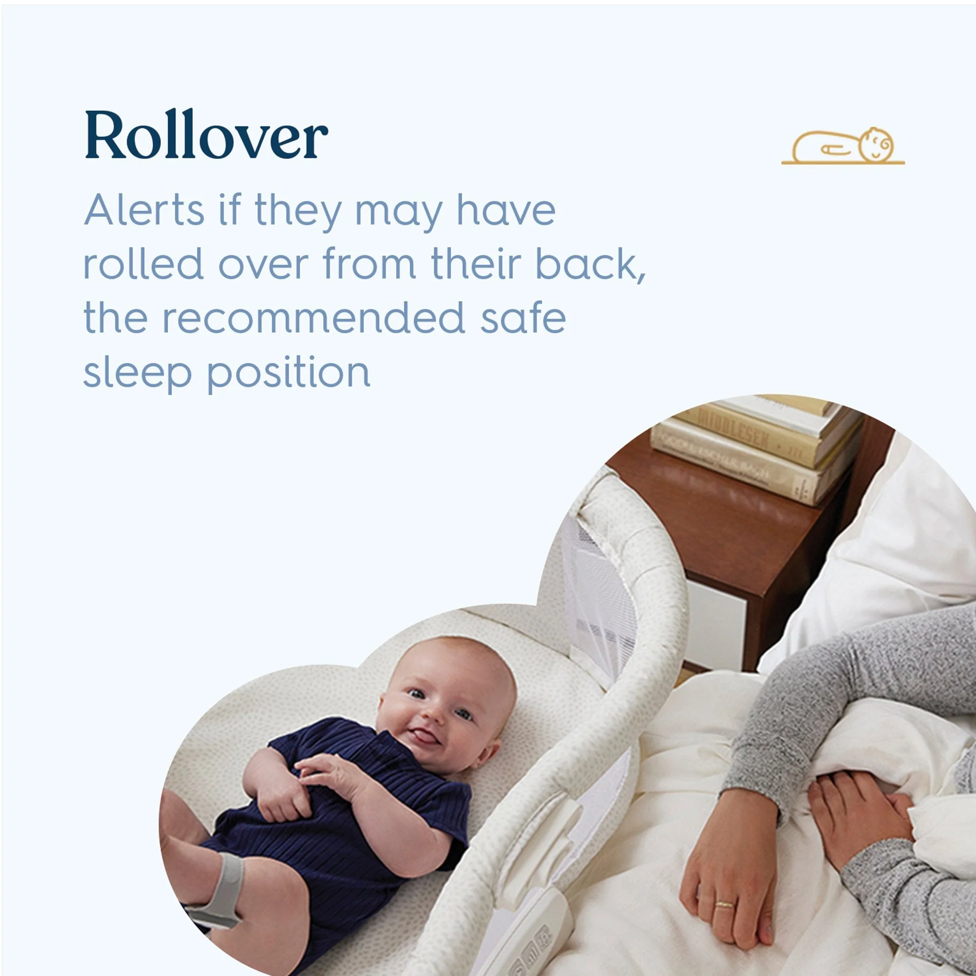 Halo Dream Inc Baby Monitor Halo Sleepsure Battery Operated Touchscreen Display (4/CS) - Image 4
