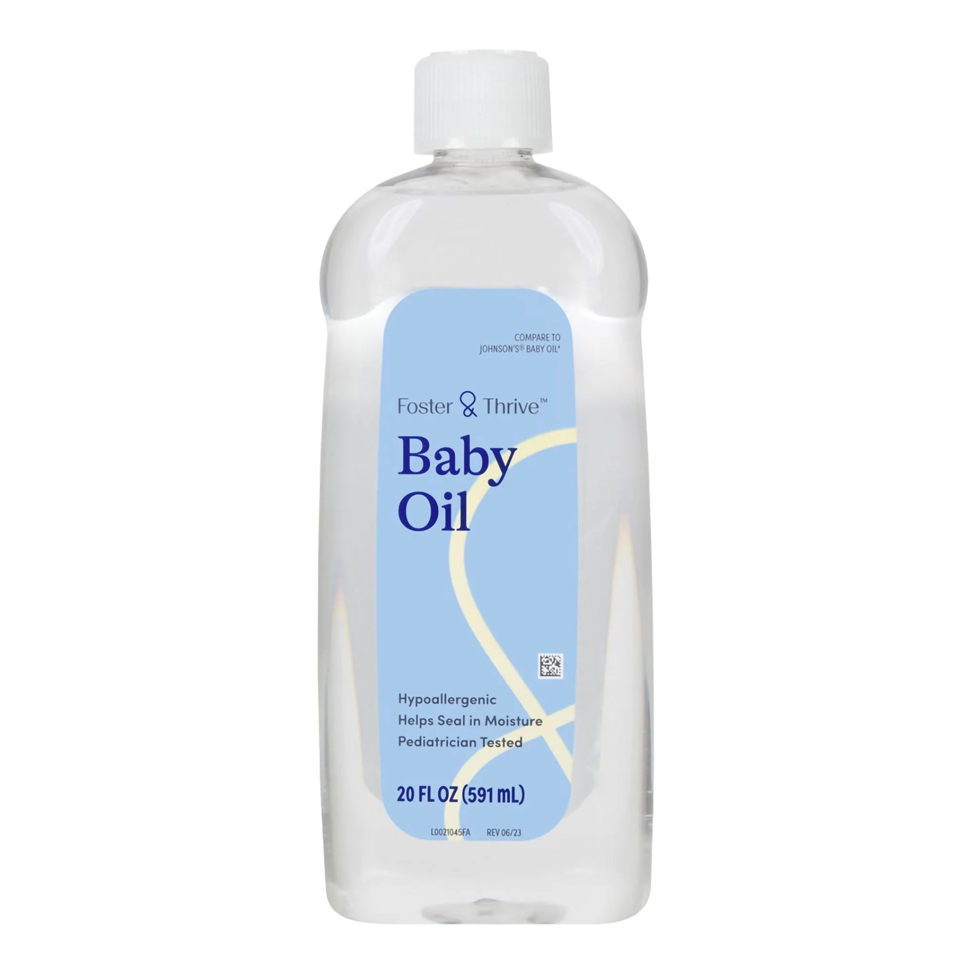 McKesson Brand Foster & Thrive Baby Oil, 20-ounce Bottle