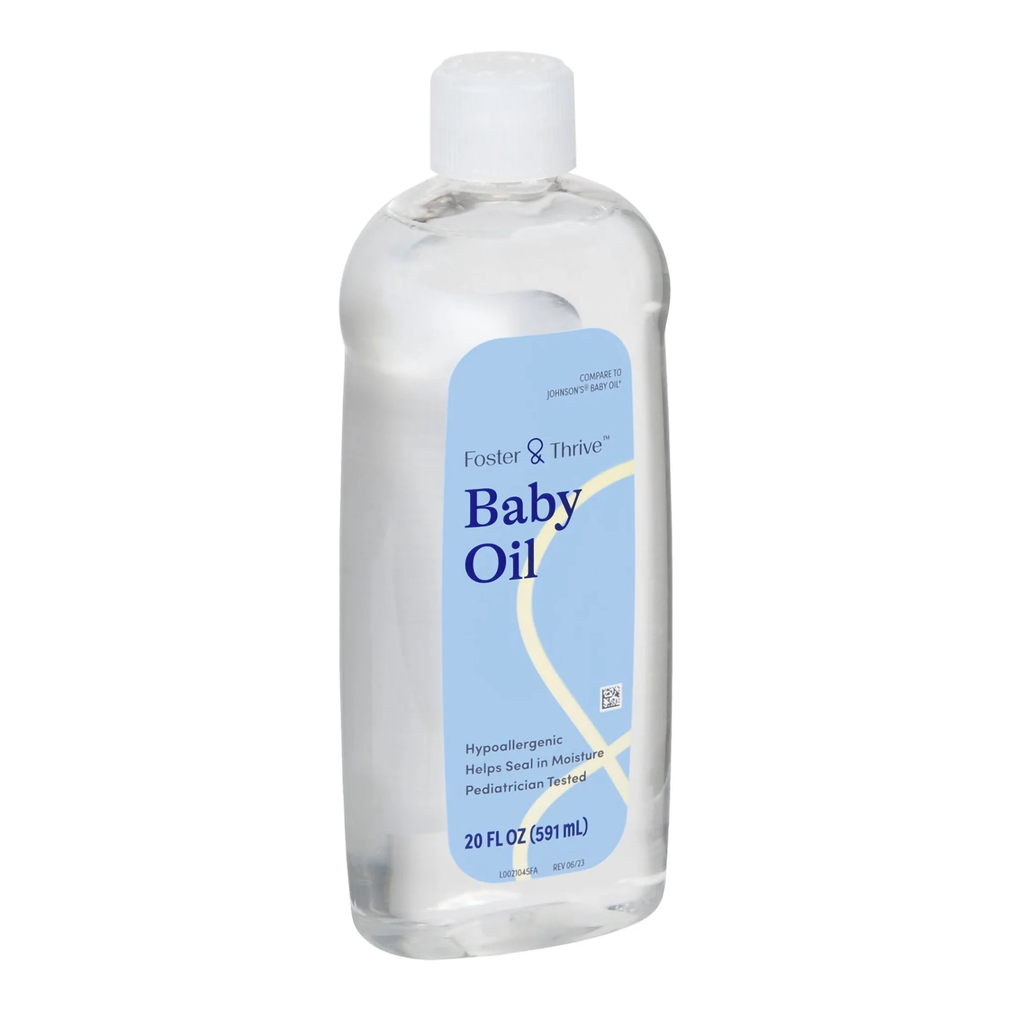McKesson Brand Foster & Thrive Baby Oil, 20-ounce Bottle - Image 3