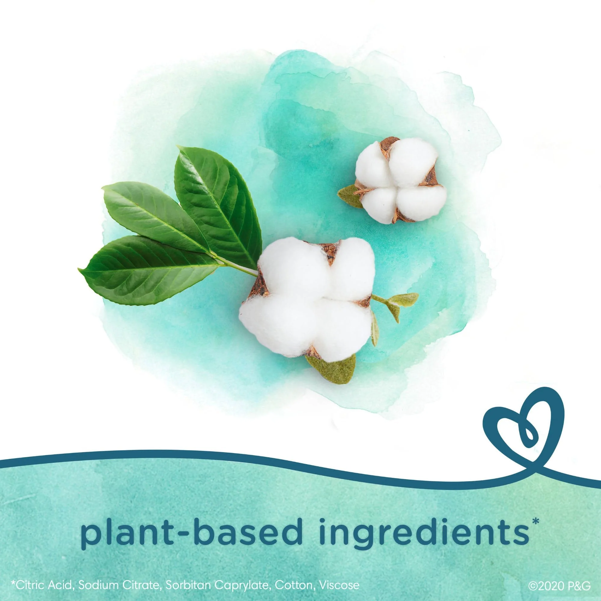 Procter & Gamble Baby Wipe Pampers Aqua Pure Soft Pack Unscented 56 Count (448/CS) - Image 3