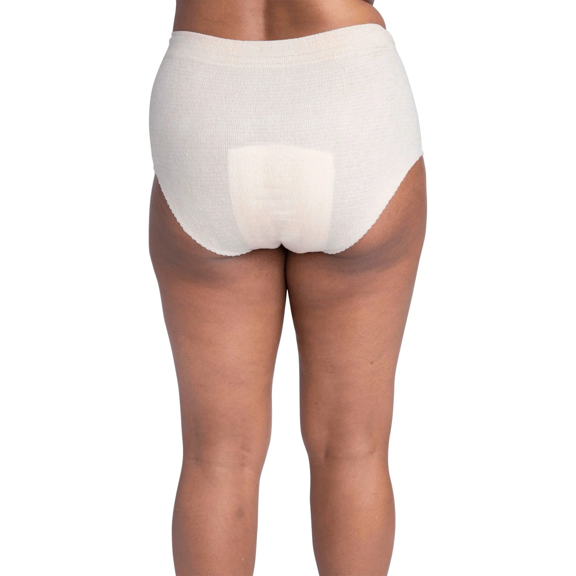 Valrico LLC Nexwear Women's Pull-On Absorbent Underwear, Small/Medium, Tan (60/CS) - Image 3
