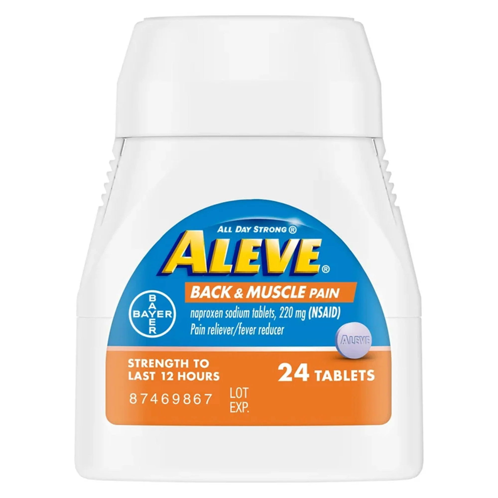 Bayer Aleve Back & Muscle Pain Tablets - Image 2