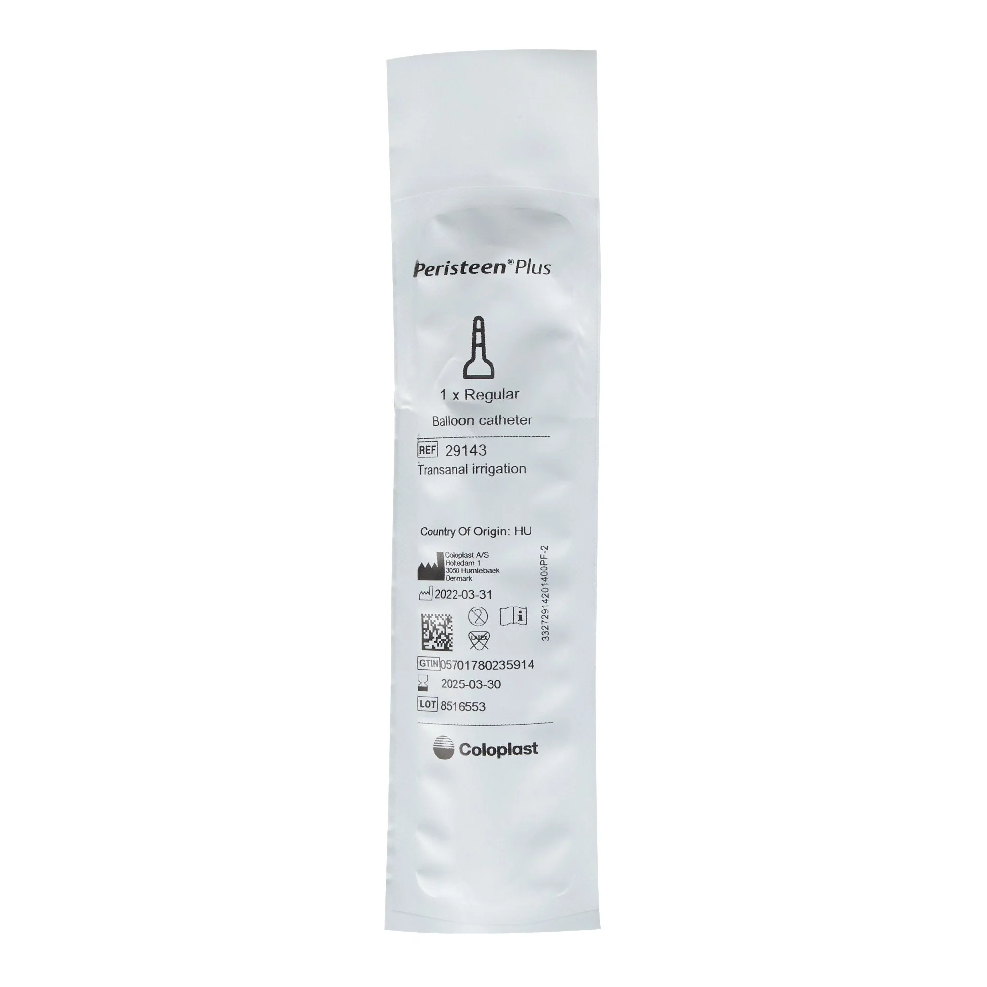 Coloplast Balloon Catheter Accessory Unit Peristeen Plus 15 Regular Catheters, 1 Water Bag For Peristeen Plus TAI System with Regular Balloon Catheter - Image 3