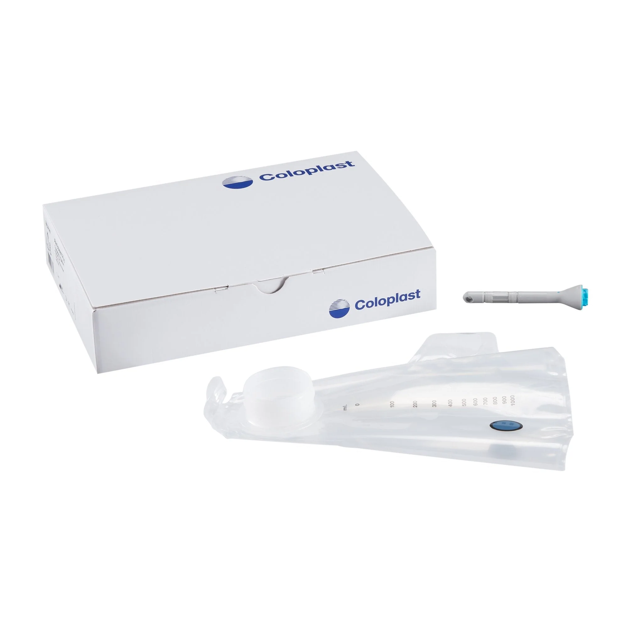 Coloplast Balloon Catheter Accessory Unit Peristeen Plus 15 Small Rectal Balloon Catheters, 1 Water Bag For Use with Peristeen Plus