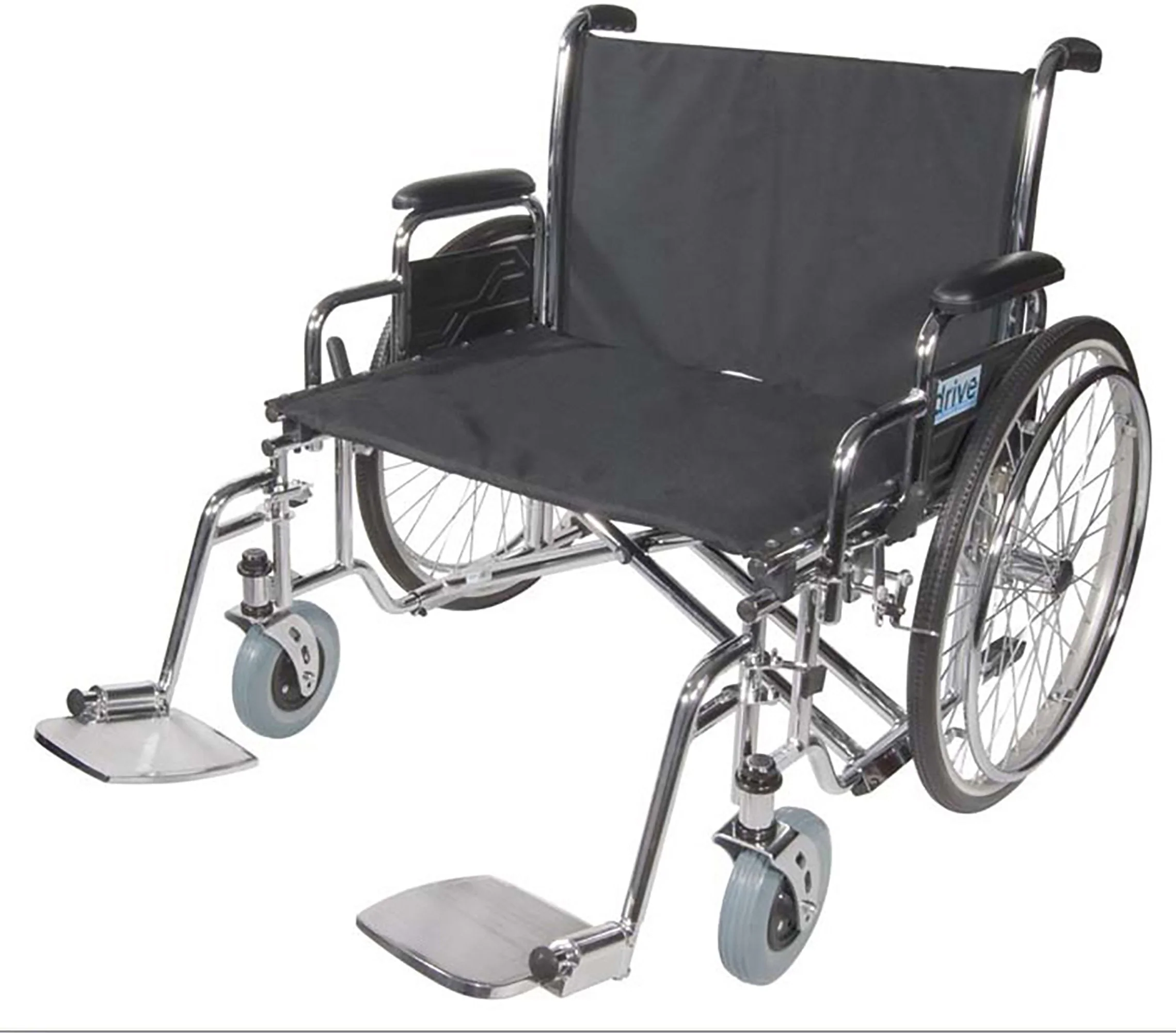 Drive DeVilbiss Healthcare drive Sentra EC Extra Wide Bariatric Wheelchair, 30 Inch Seat Width