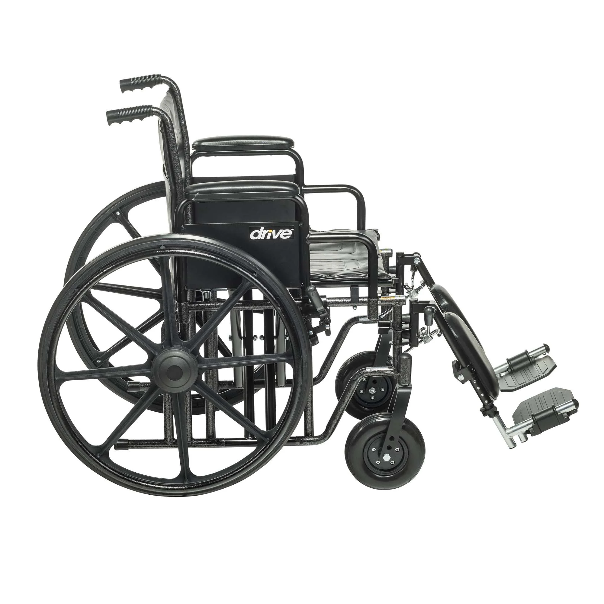 Drive DeVilbiss Healthcare drive Sentra EC HD Bariatric Wheelchair, 20-Inch Seat Width - Image 3