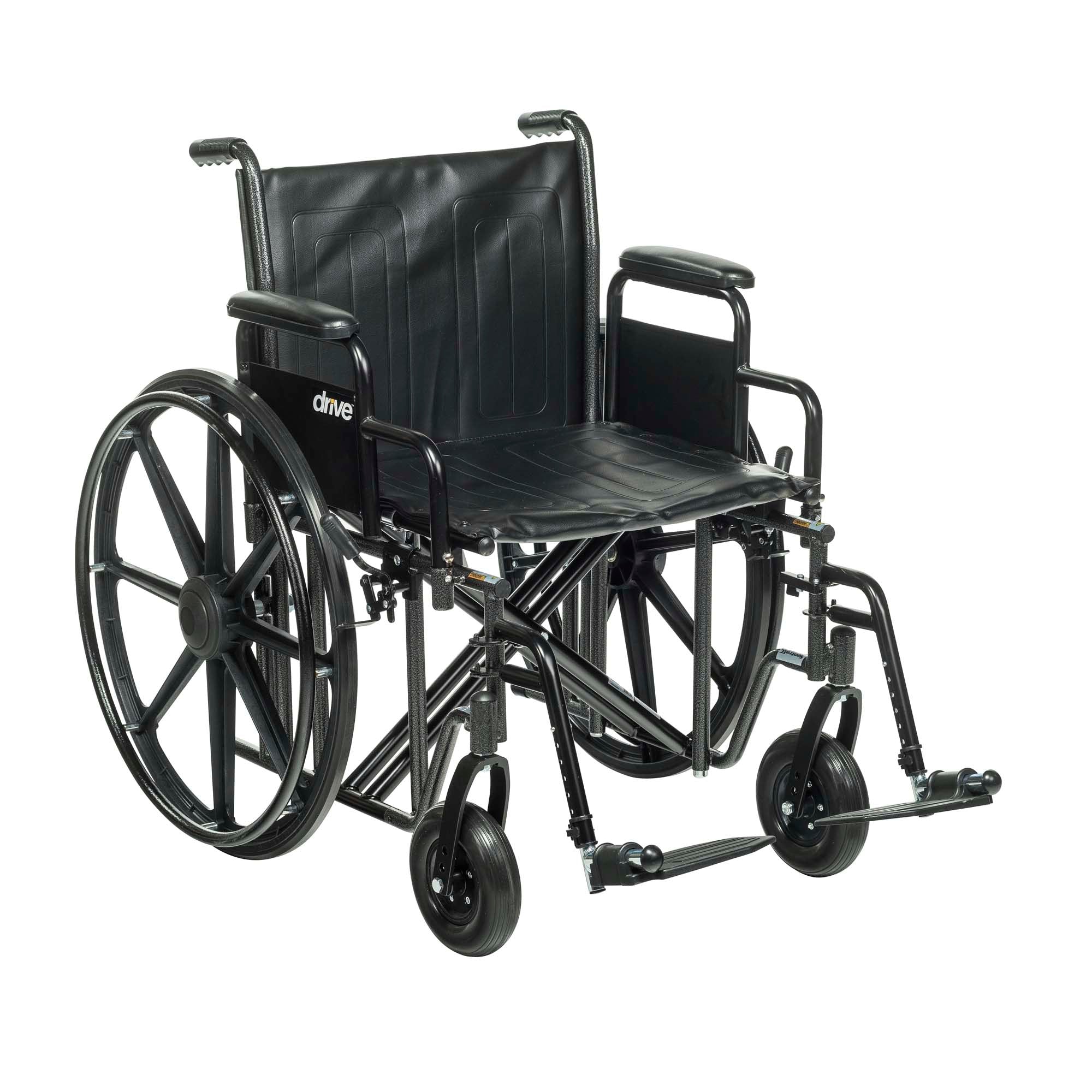 Drive DeVilbiss Healthcare drive Sentra EC HD Bariatric Wheelchair, 20-Inch Seat Width