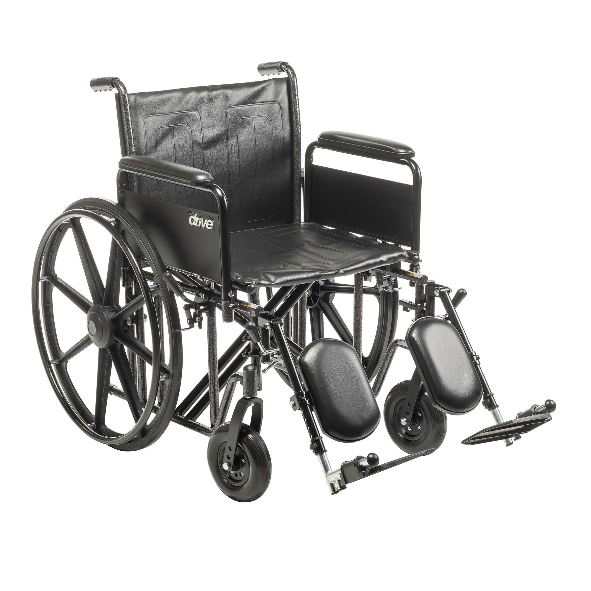 Drive DeVilbiss Healthcare drive Sentra EC HD Bariatric Wheelchair, 20-Inch Seat Width