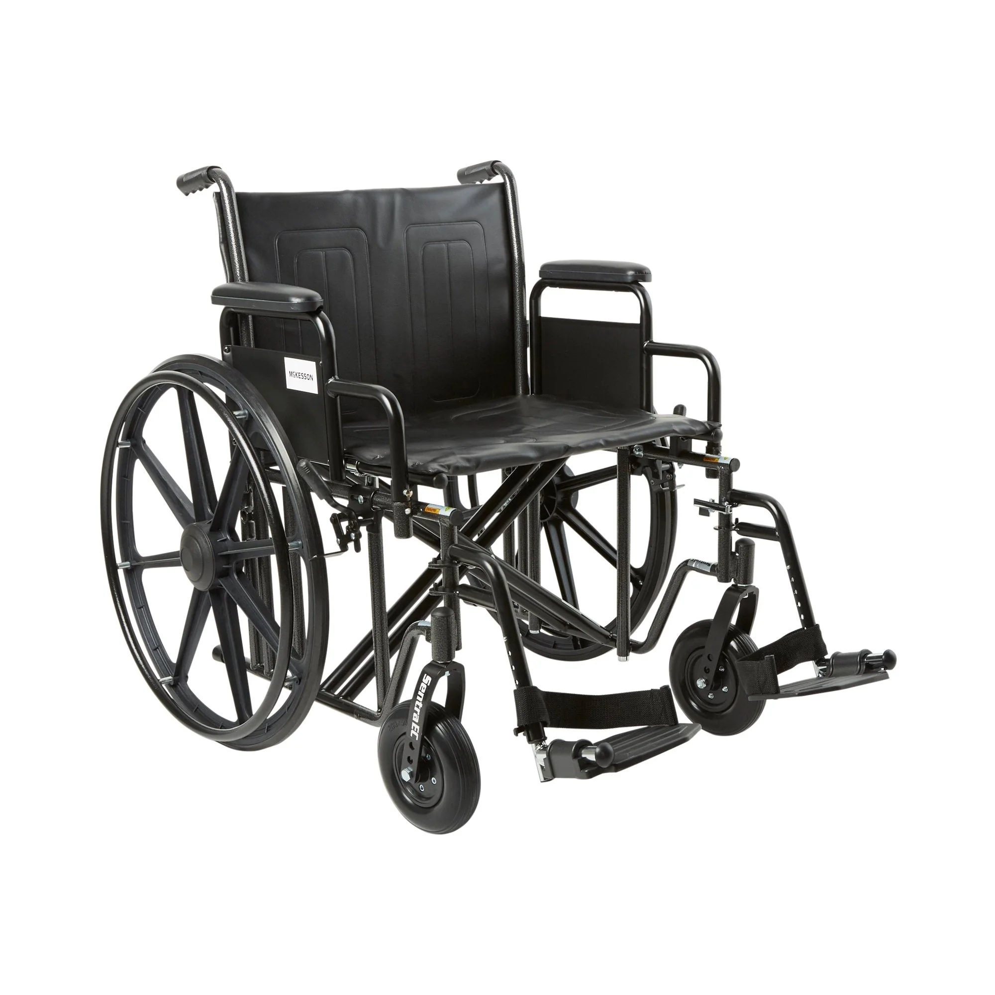 McKesson Brand McKesson Bariatric Wheelchair, 22 Inch Seat Width