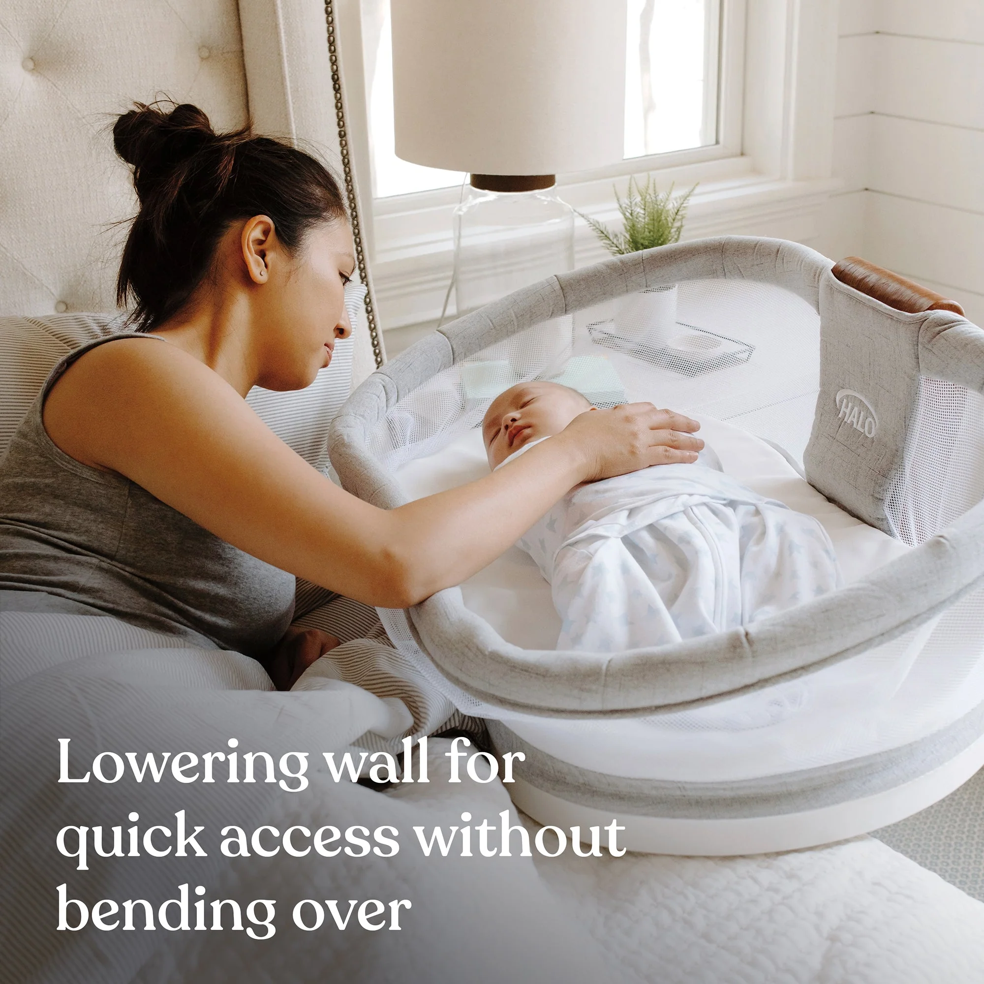 Halo Dream Inc BassiNest Luxe Series Bassinet, 32 x 33.5 x 37 Inch - Image 4