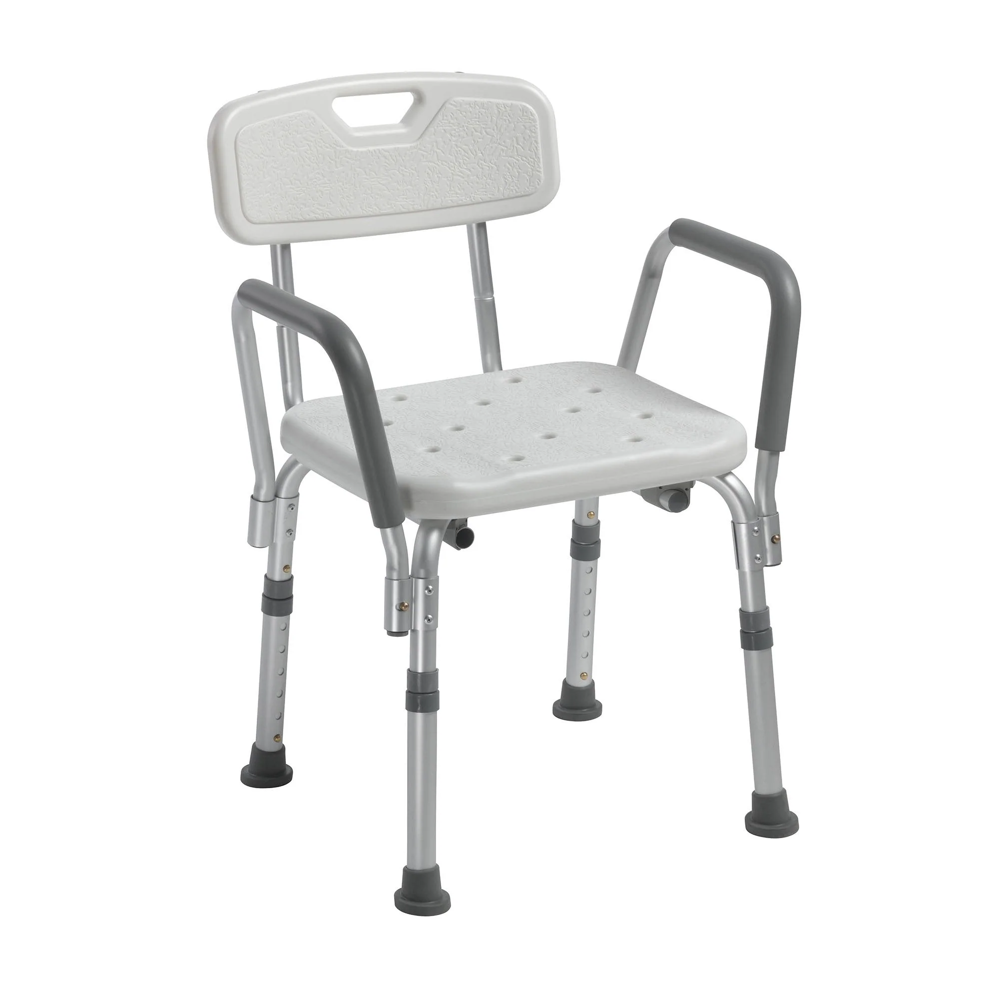 Drive DeVilbiss Healthcare drive Shower Chair with Back and Removable Padded Arms