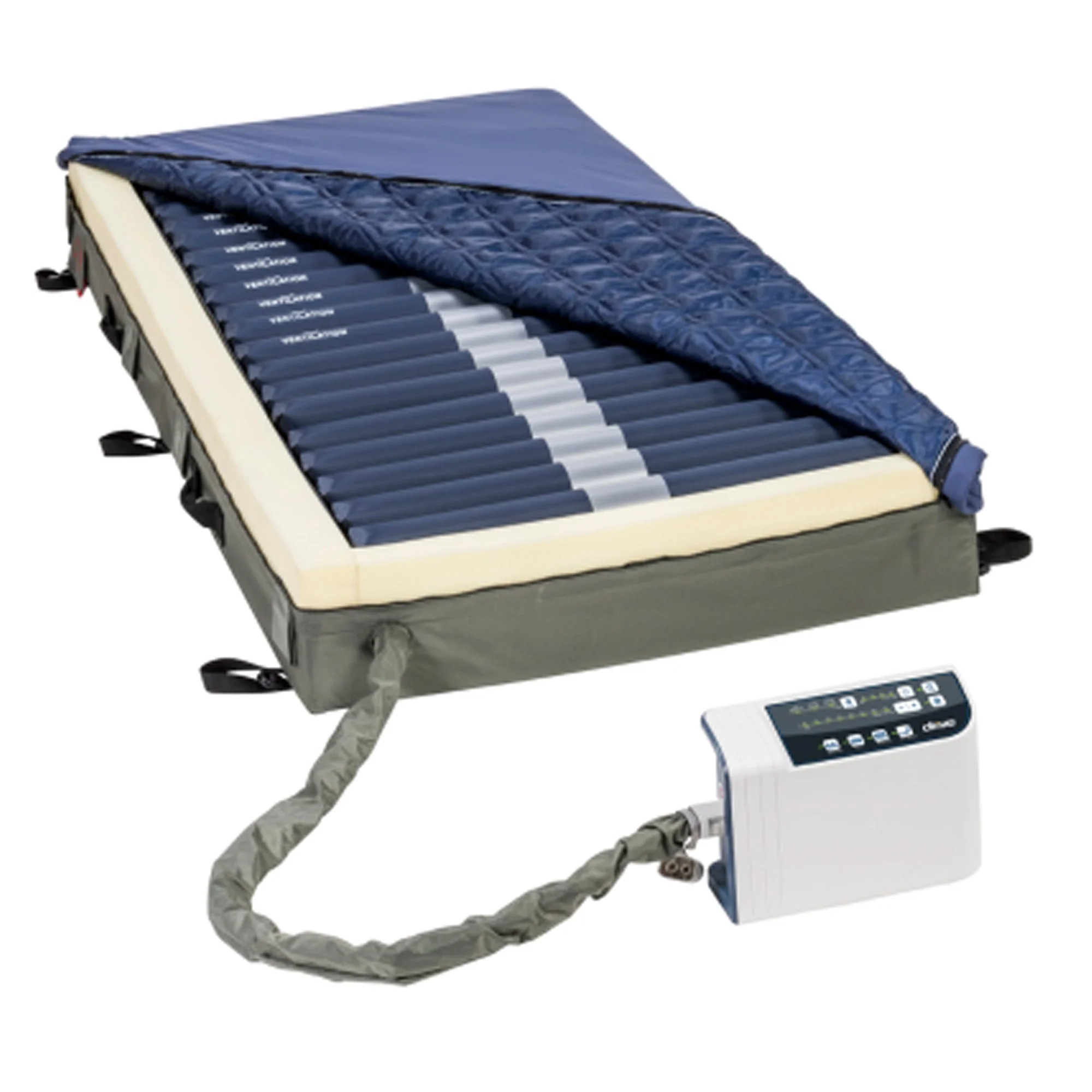 Drive DeVilbiss Healthcare Bed Mattress PreserveTech Med-Aire Edge Alternating Pressure 8 H X 36 W X 80 L Inch