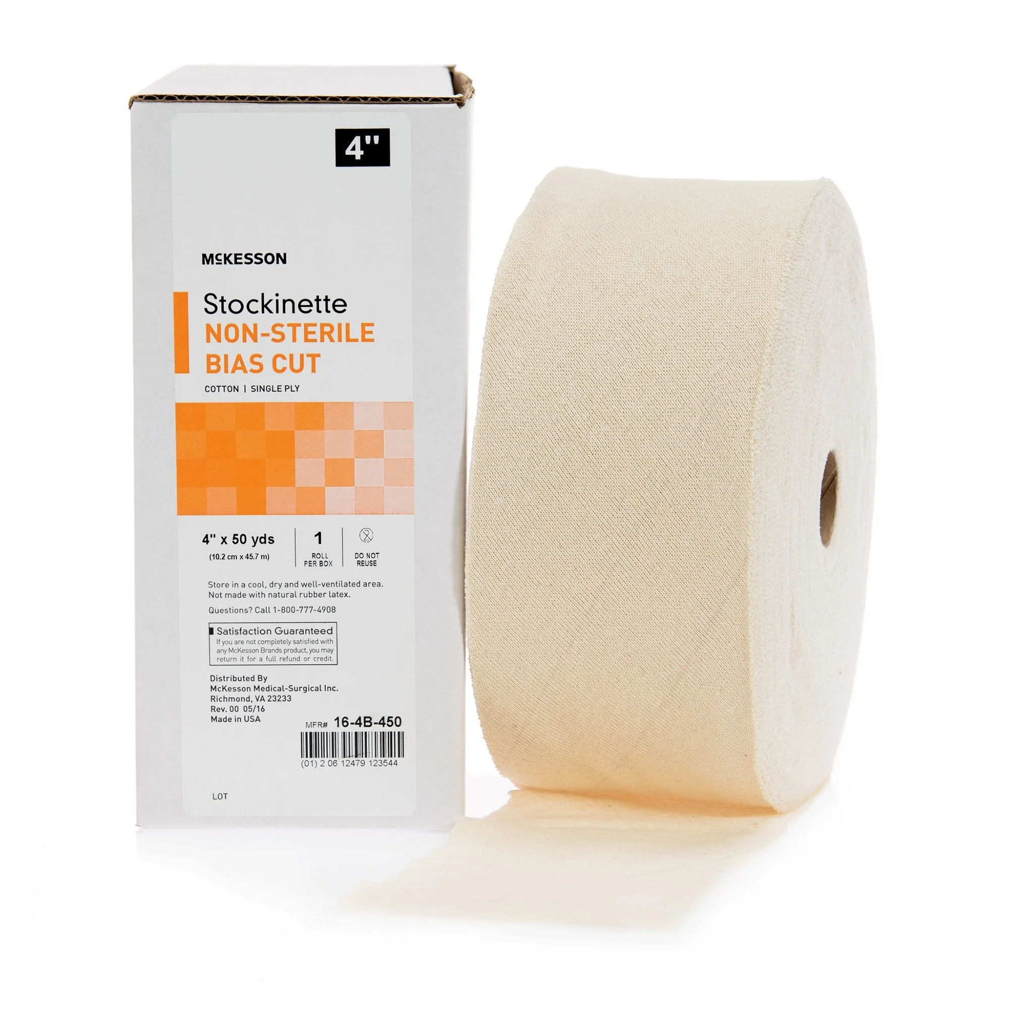 McKesson Brand McKesson Bias Cut Stockinette, 4 Inch x 50 Yard (10/CS)