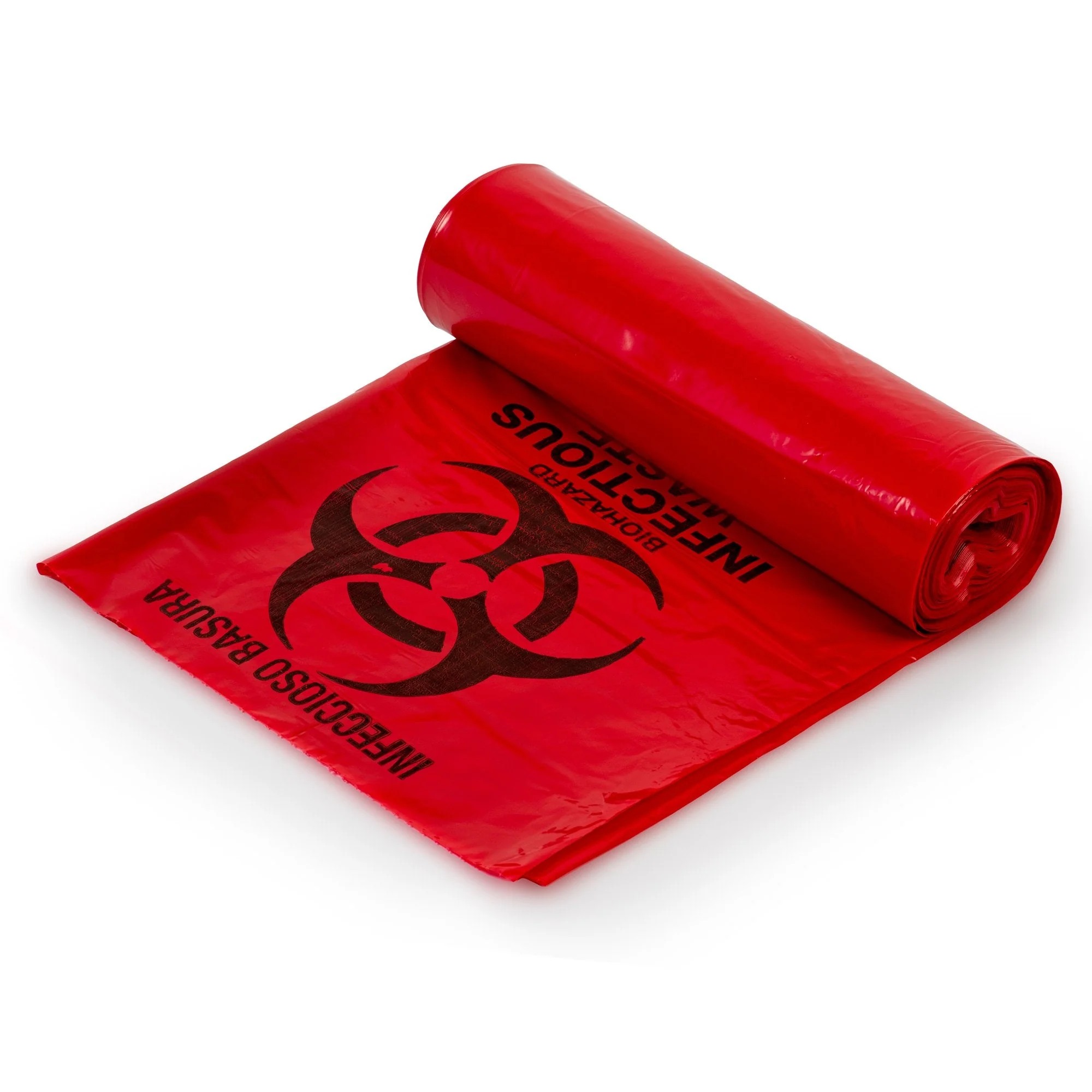Colonial Bag Corp Colonial Bag Biohazard Waste Bag, 10 gallon Capacity, 24 x 24 Inch (250/CS)