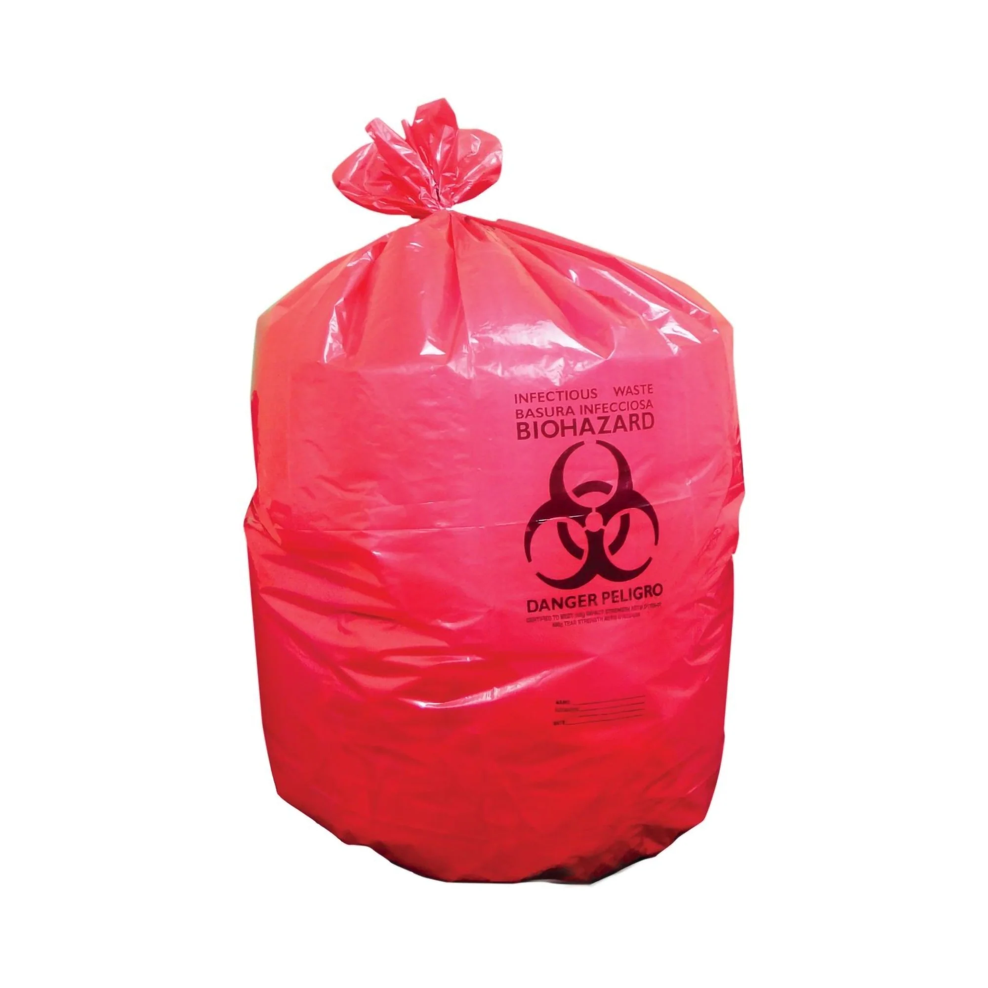 RJ Schinner Co Biohazard Waste Bag, 40 – 45 gallon Capacity, 40 x 46 Inch (200/CS)