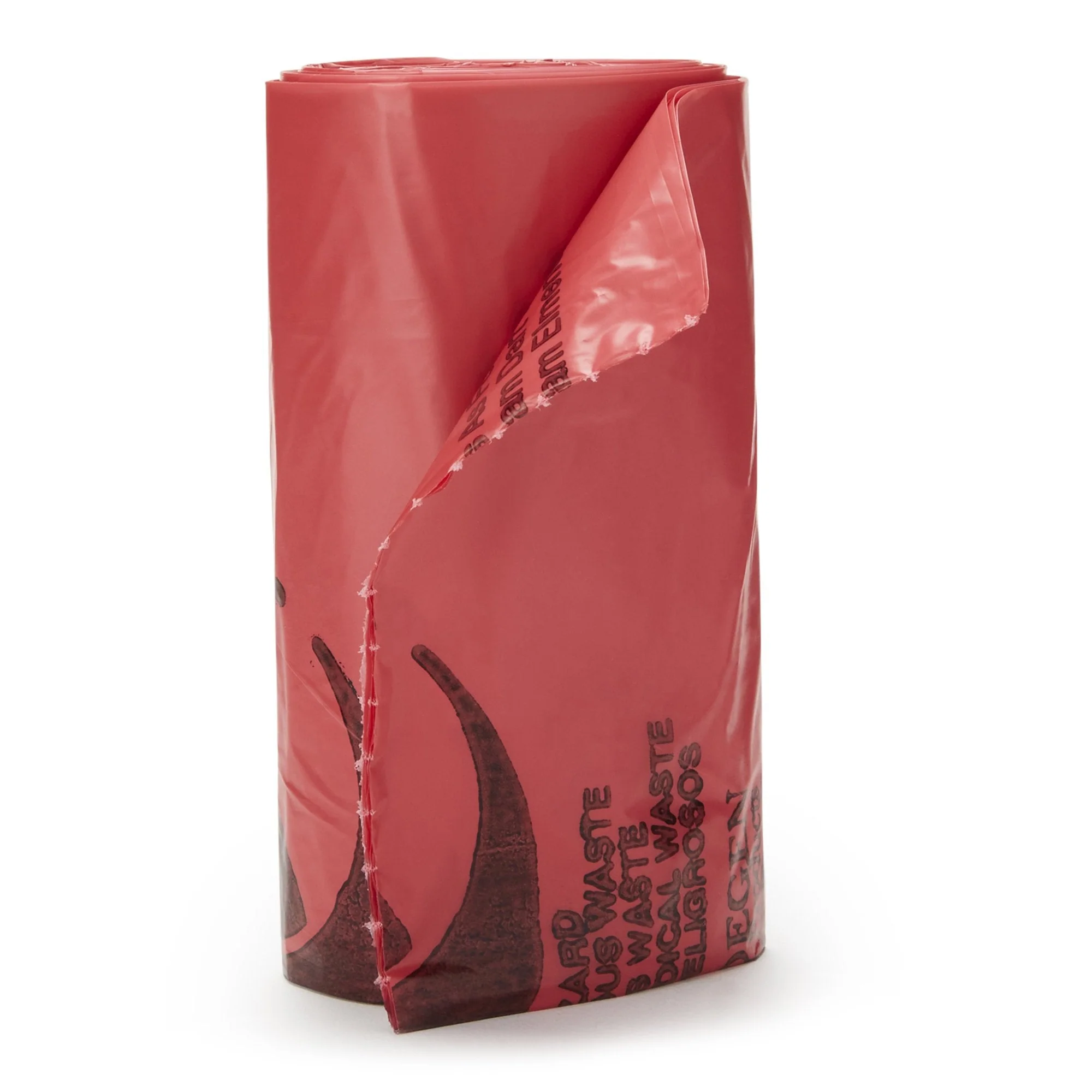McKesson Brand McKesson Biohazard Waste Bag, 7 – 10 gallon Capacity, 24 x 24 Inch (500/CS) - Image 3