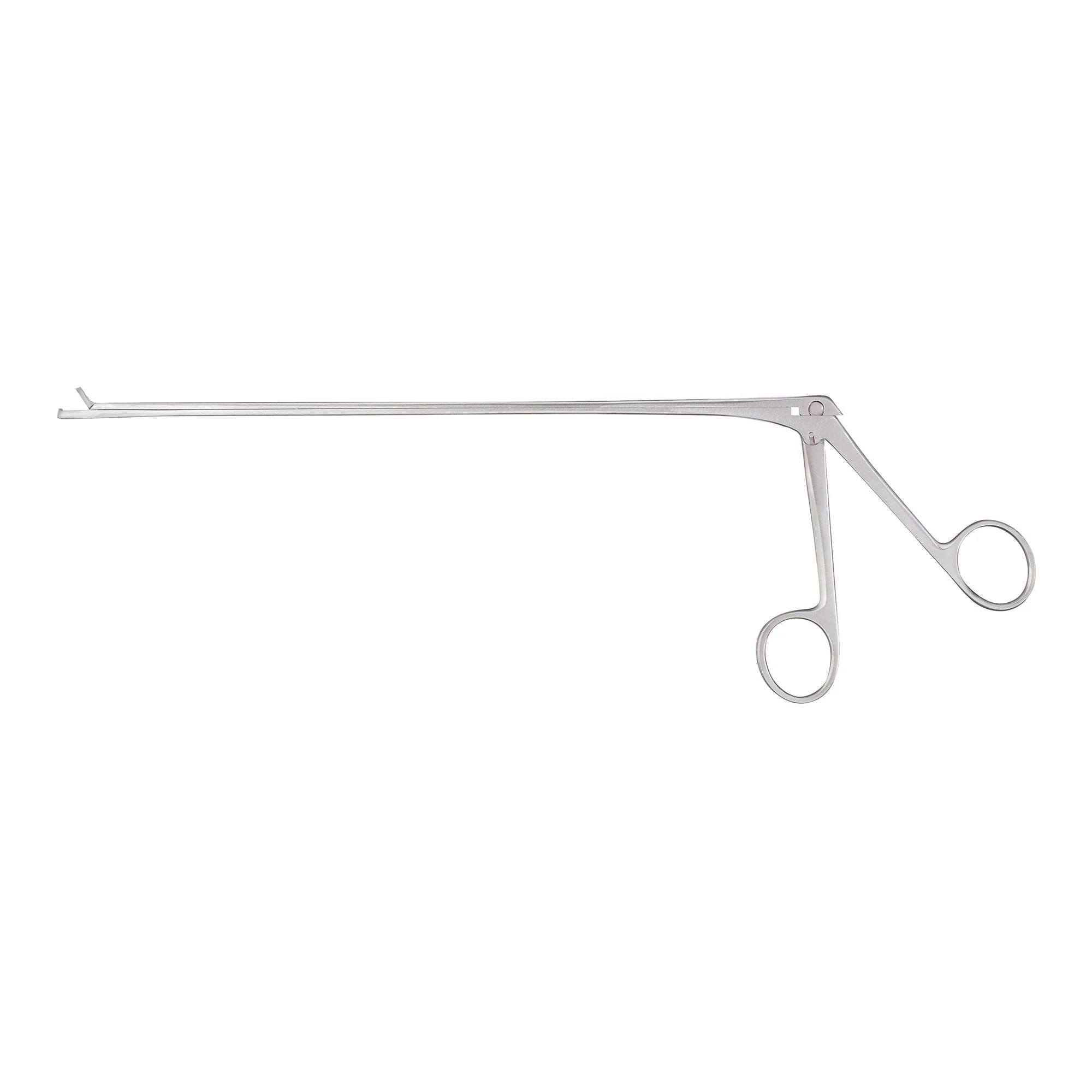 Biopsy Punch Forceps McKesson Argent Kevorkian 9-3/4 Inch Length OR / Surgical Grade German Stainless Steel NonSterile NonLocking Finger Ring Handle Straight 3 X 9.7 mm Bite