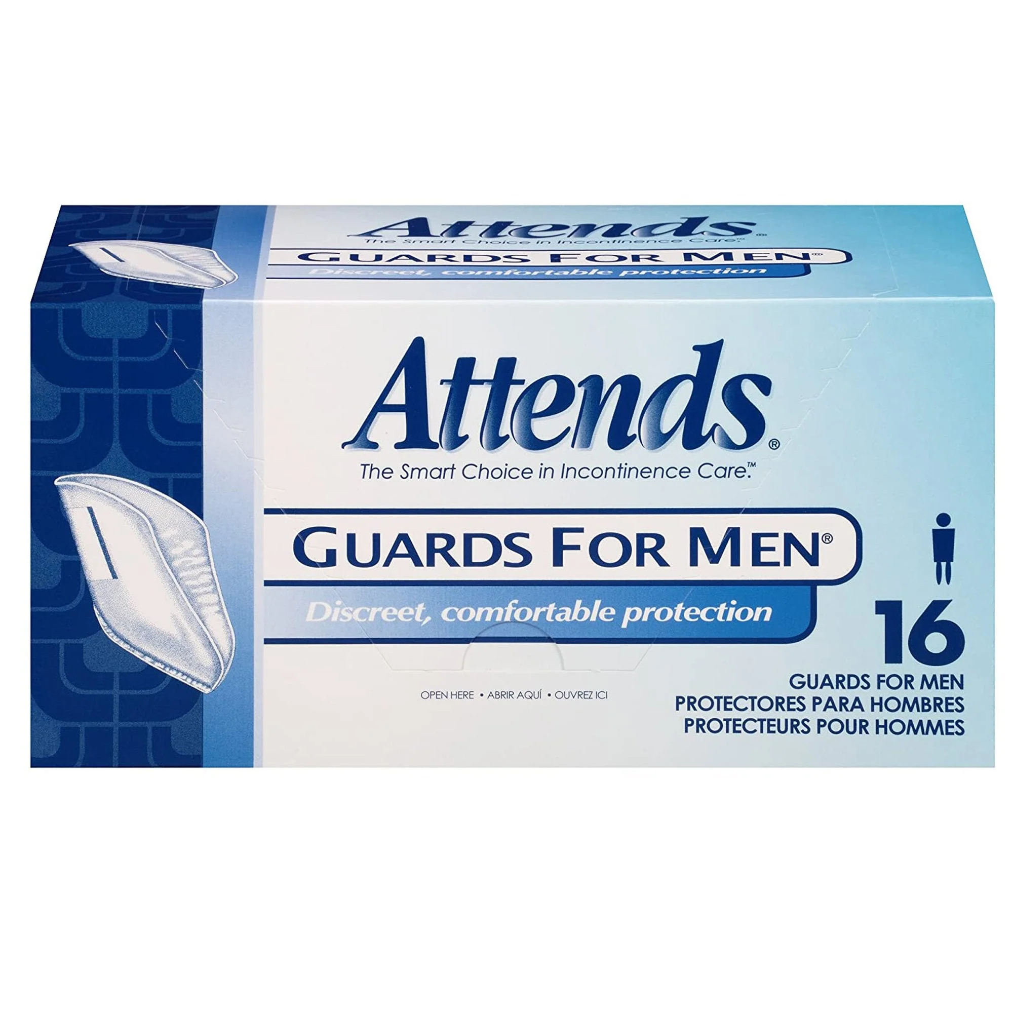 Attends Healthcare Products Attends Guards For Men Bladder Control Pad (64/CS)