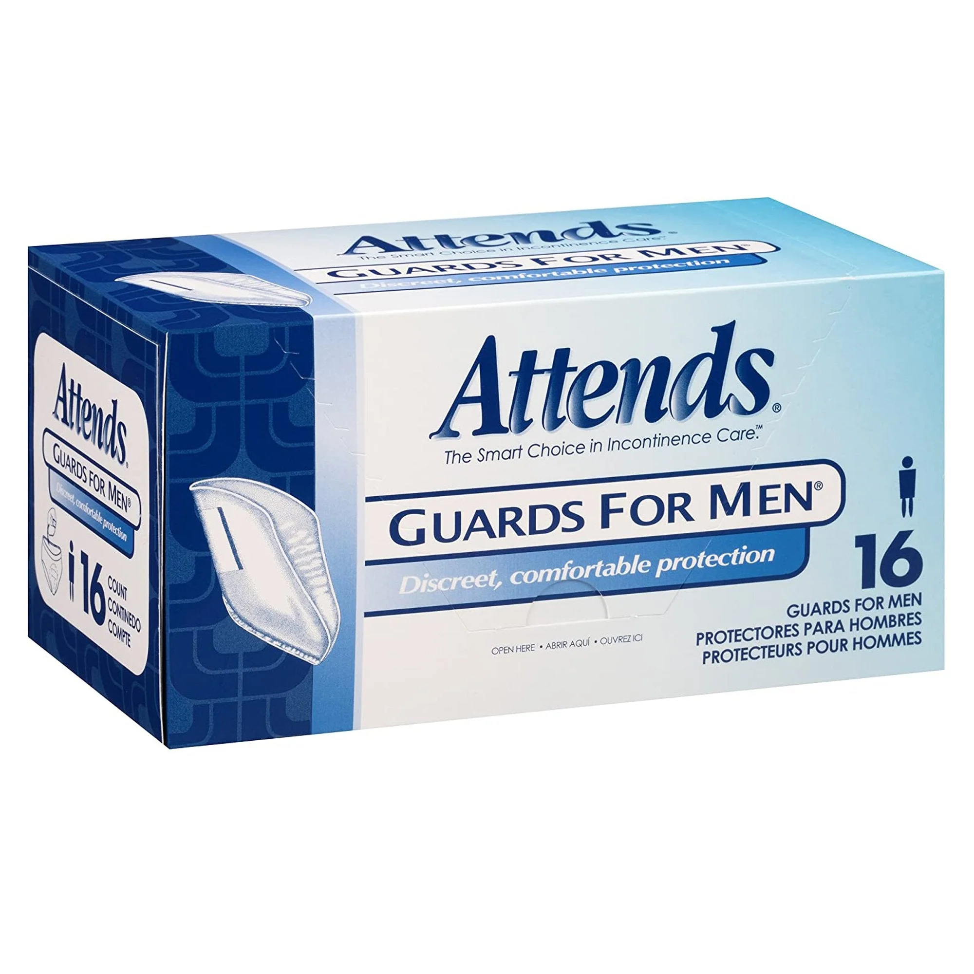 Attends Healthcare Products Attends Guards For Men Bladder Control Pad (64/CS) - Image 2