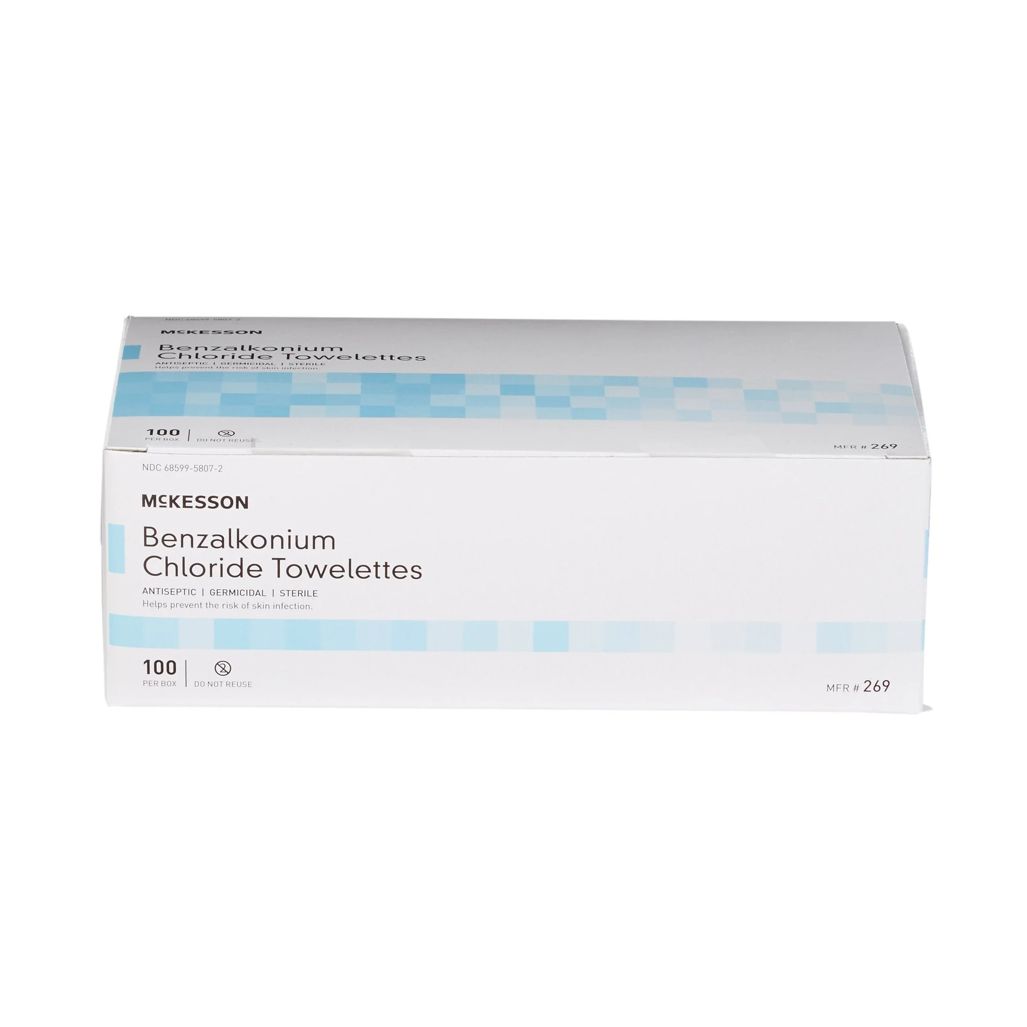 McKesson Brand McKesson Benzalkonium Chloride Antiseptic Skin Wipes (1000/CS) - Image 4