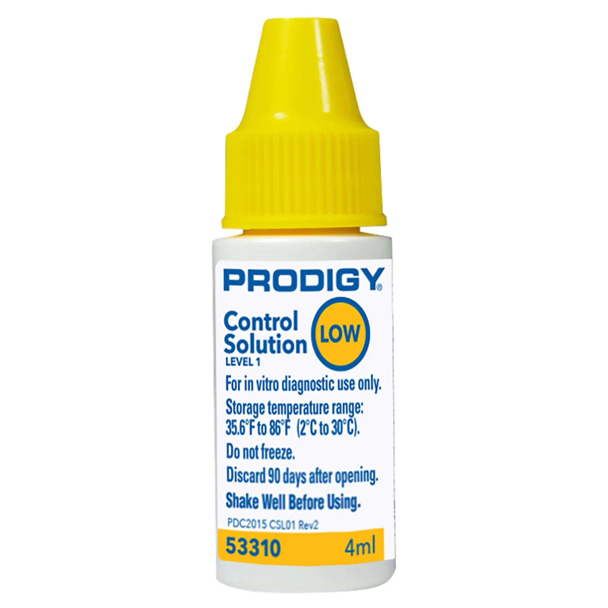 Prodigy Diabetes Care Prodigy Blood Glucose Control Solution, Low Level