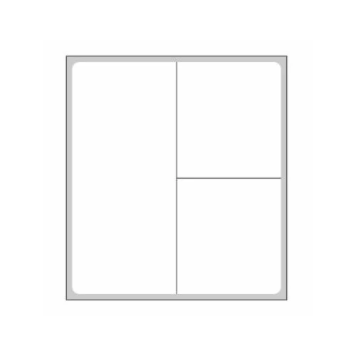 PDC Healthcare Blank Label PDC Thermal Paper White Permanent 2-1/4 X 2-1/2 Inch