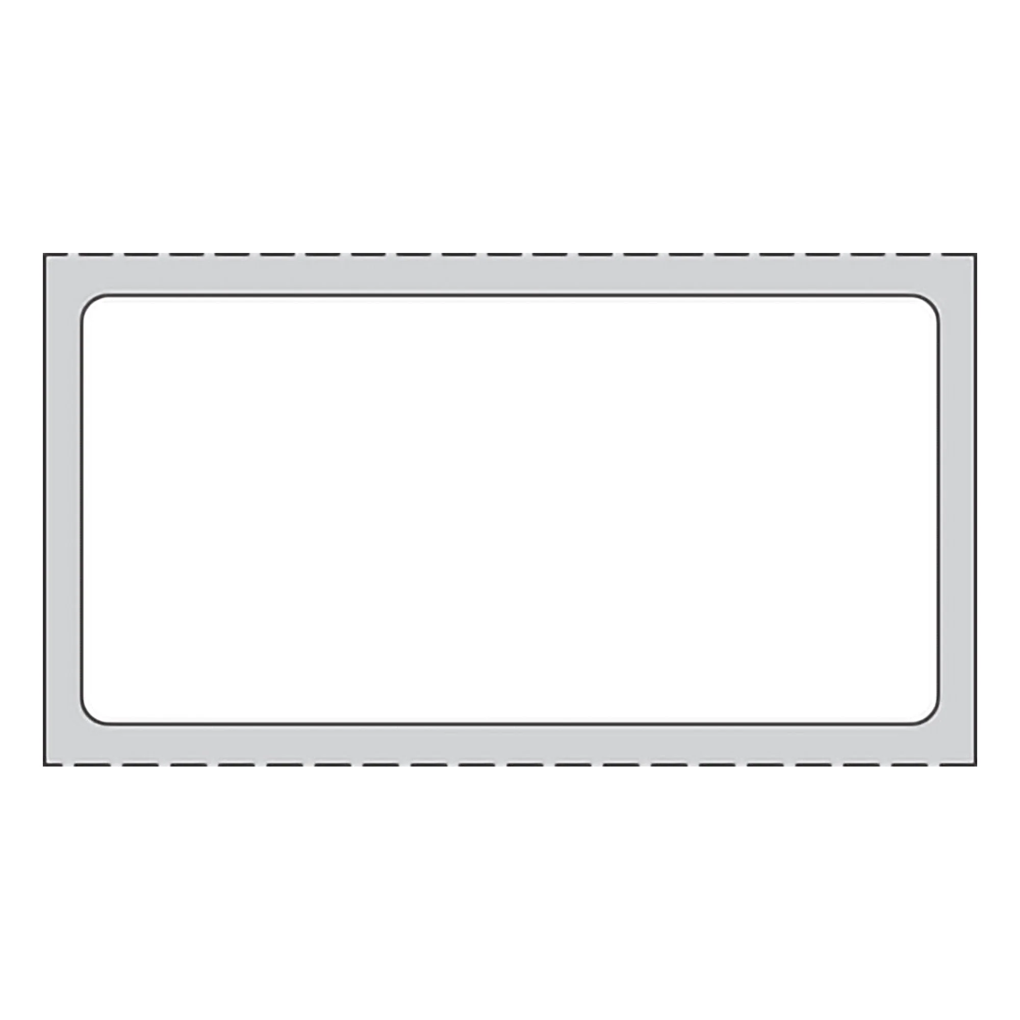 PDC Healthcare PDC White Blank Thermal Label, 1 x 2 Inch (10400/CS)
