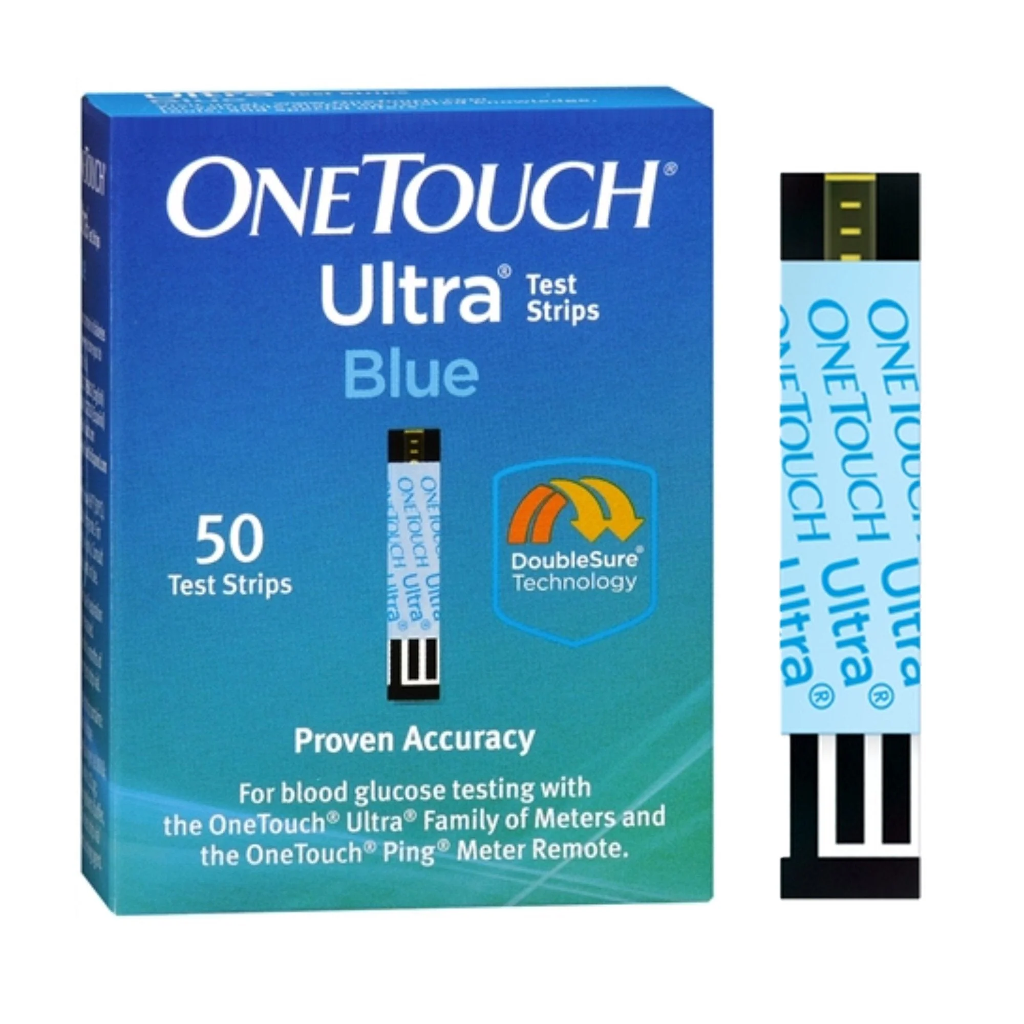 LifeScan Blood Glucose Test Strips OneTouch Ultra 50 Strips per Pack For OneTouch Ultra Blood Glucose Meter (12000/CS)