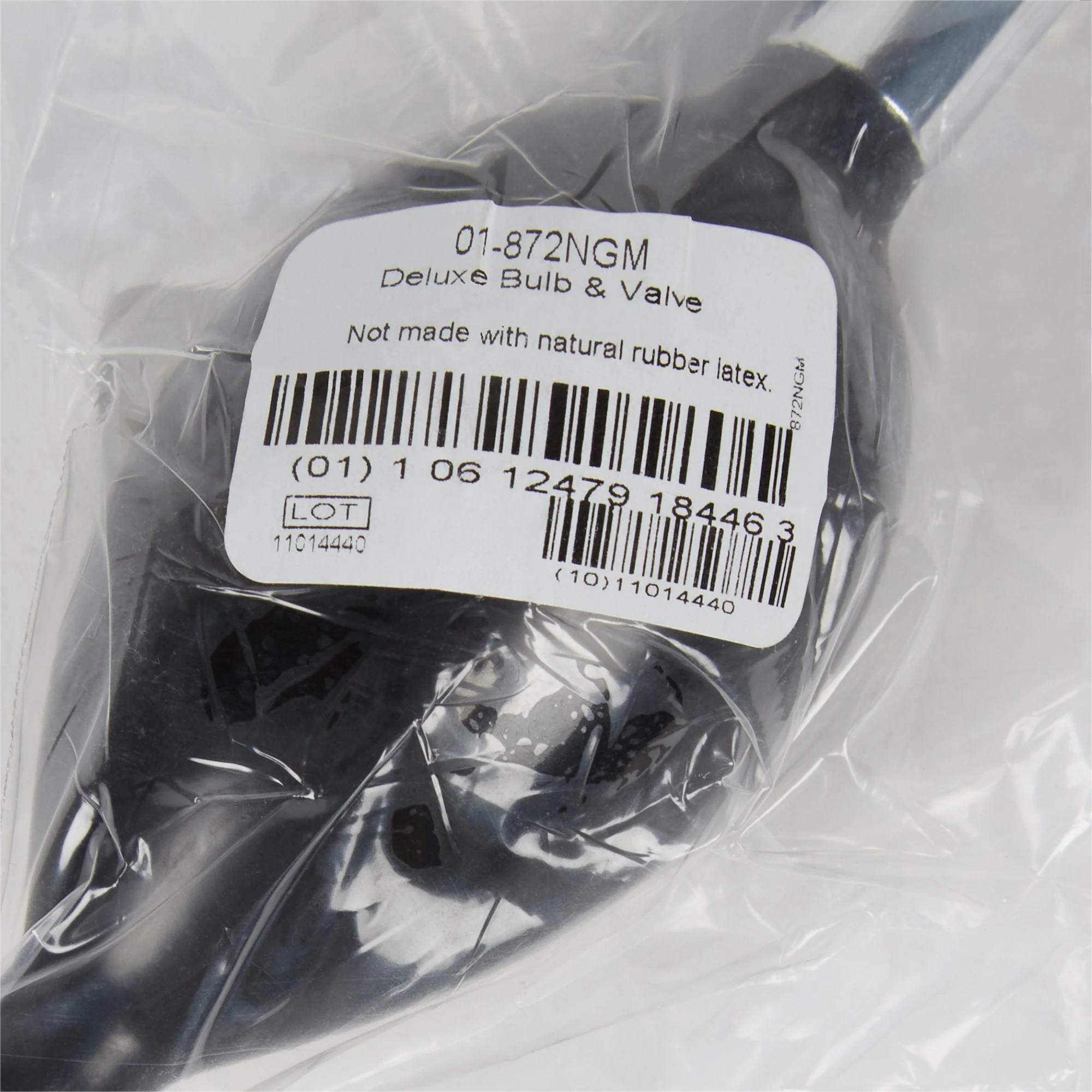 McKesson Brand McKesson Lumeon Blood Pressure Unit Inflation Bulb & Valve (100/CS) - Image 2