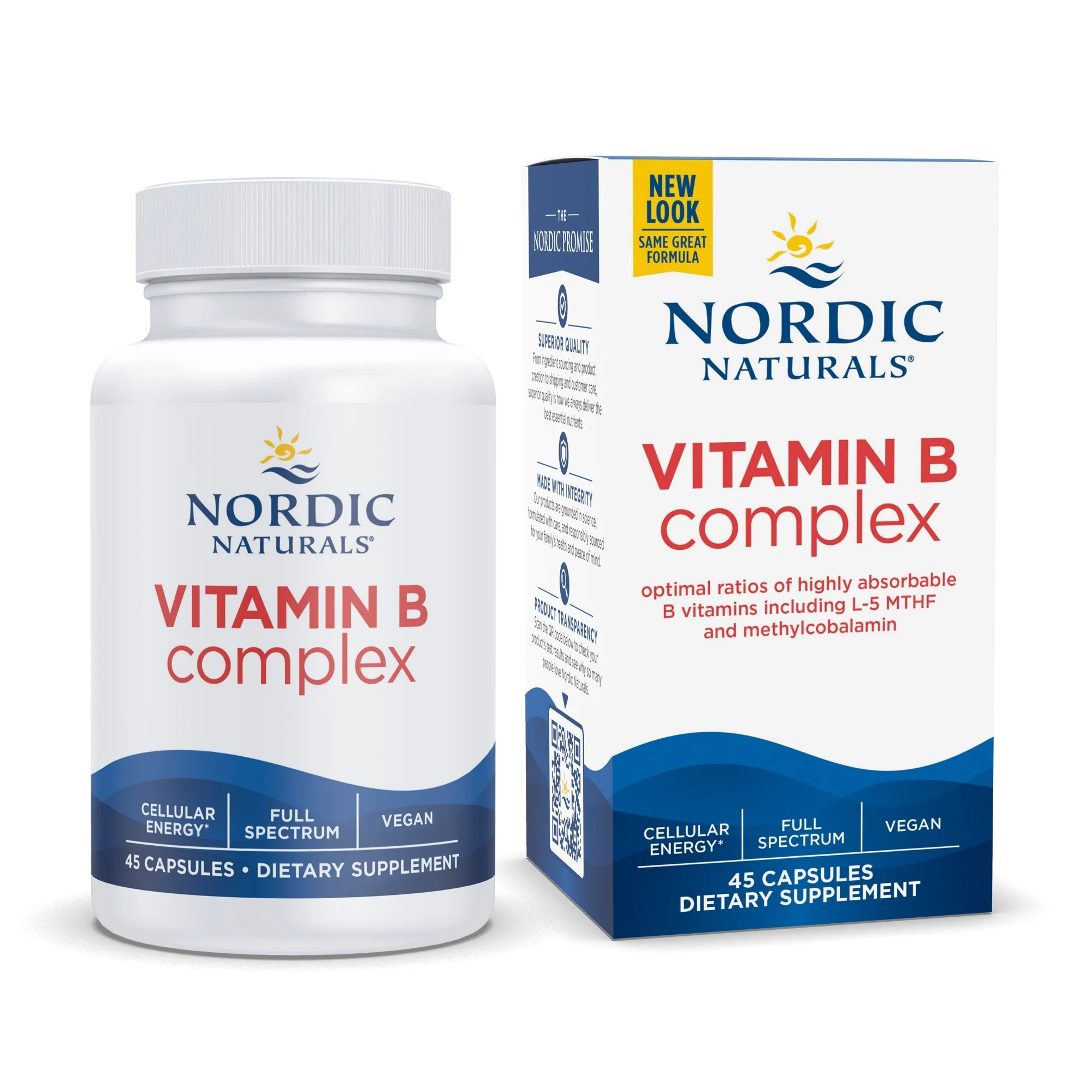 Nordic Naturals Inc Nordic Naturals Vitamin B Complex Dietary Supplement (12/CS)