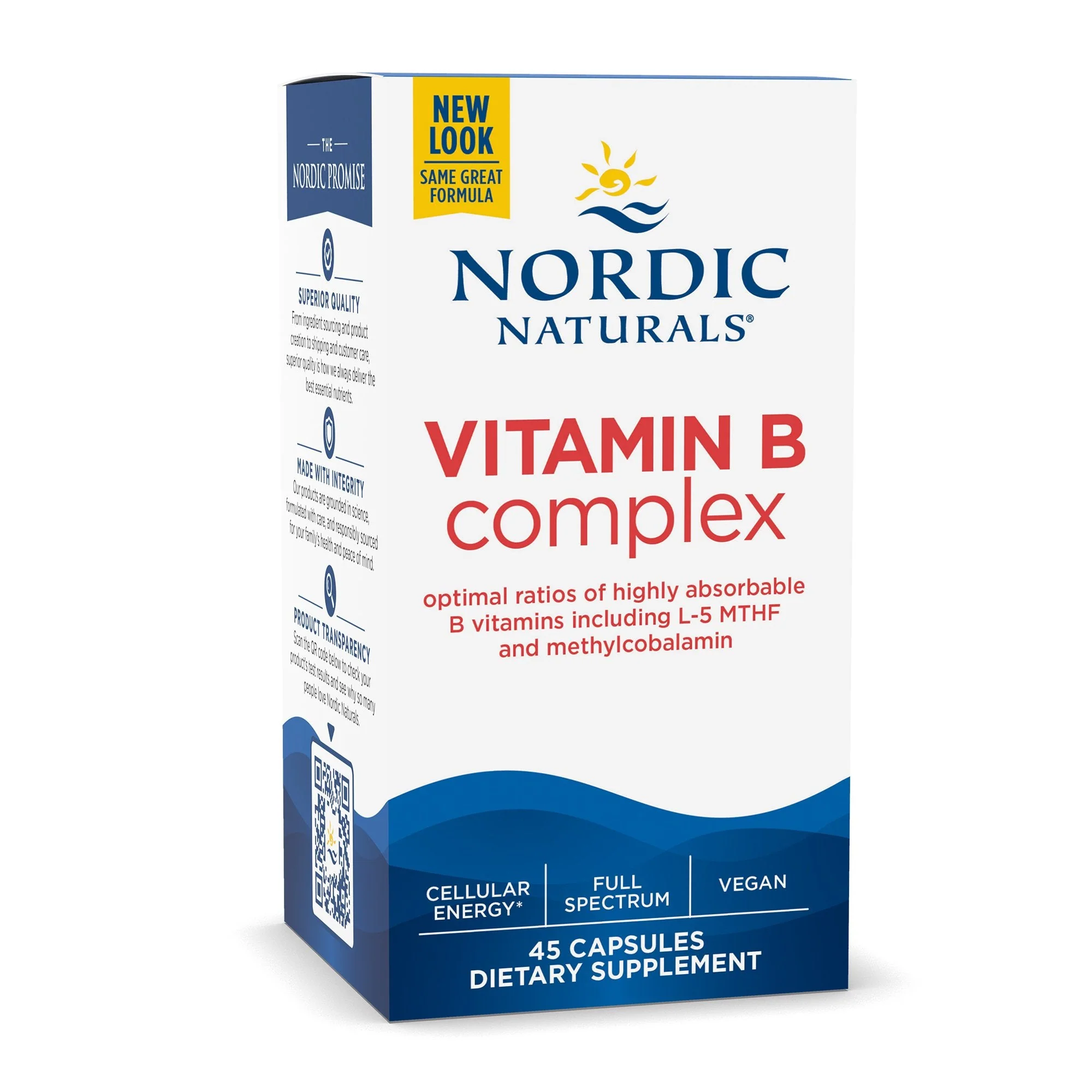 Nordic Naturals Inc Nordic Naturals Vitamin B Complex Dietary Supplement (12/CS) - Image 3