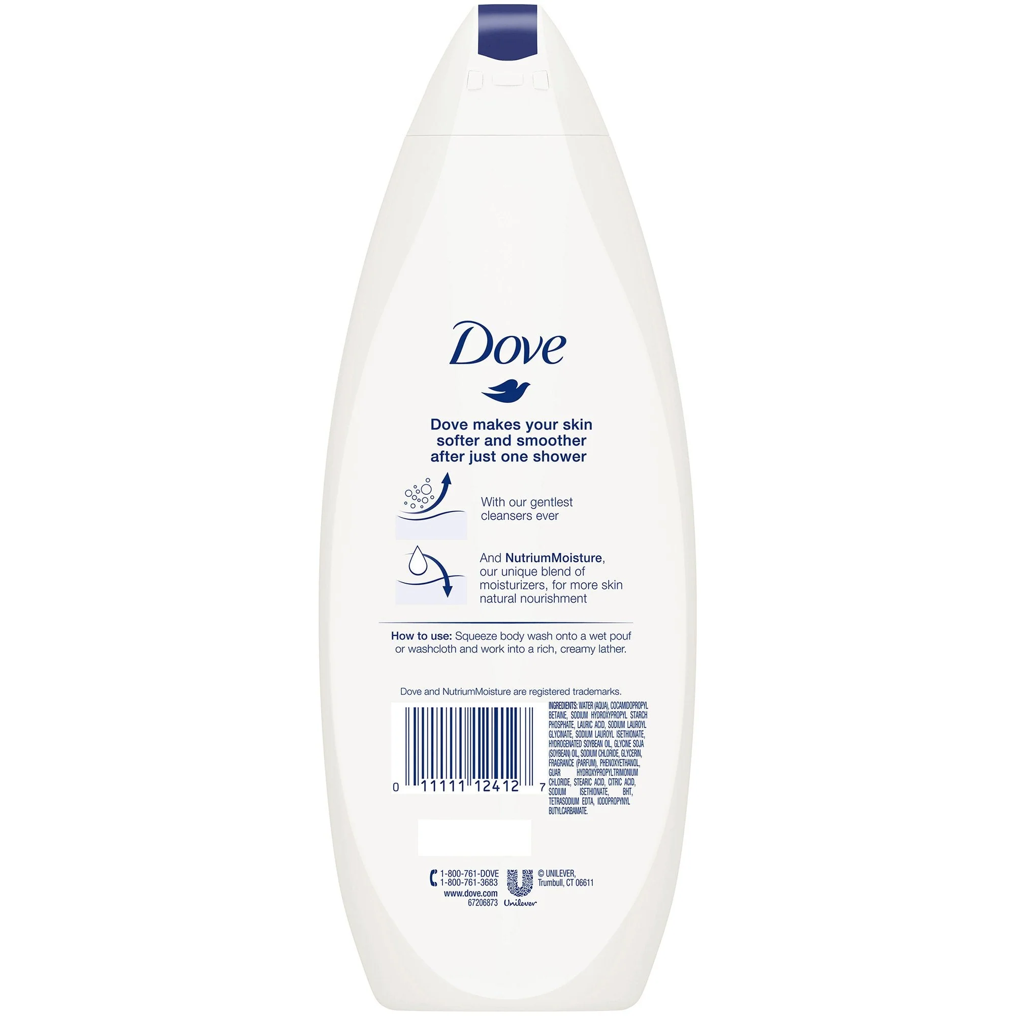 Unilever Dove Deep Moisture Body Wash - Image 2