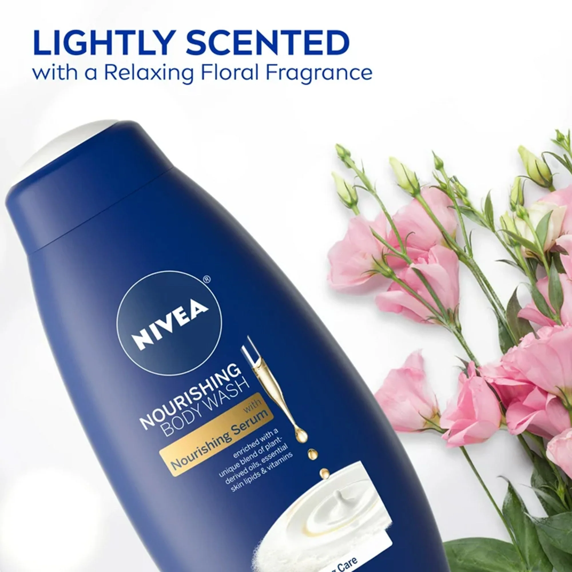 Beiersdorf Nivea Nourishing Body Wash with Nourishing Serum, 20 oz. - Image 6