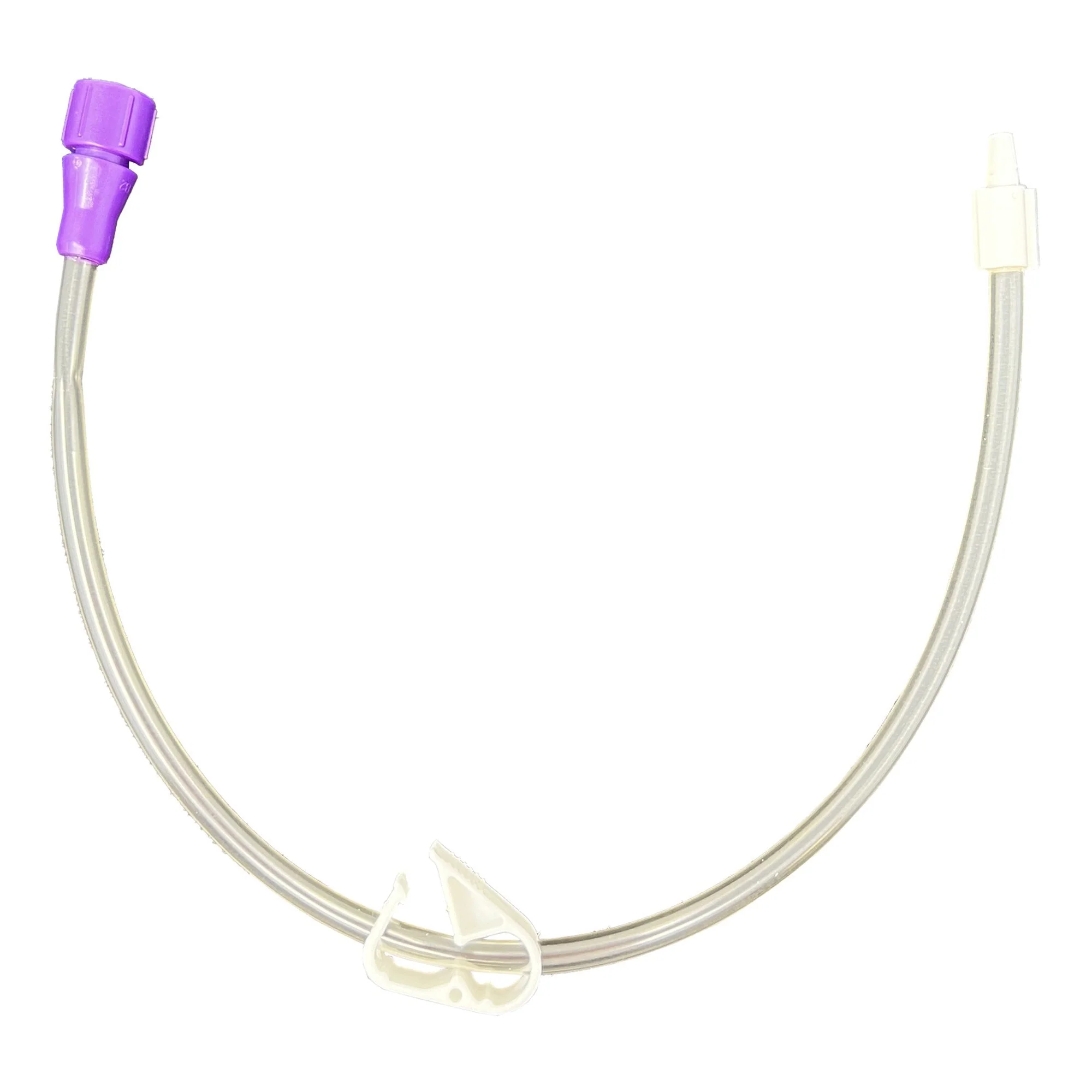Bolus Enteral Feeding Extension Tube Set Vesco 12 Inch, Straight For Low Profile Feeding Tube Brands