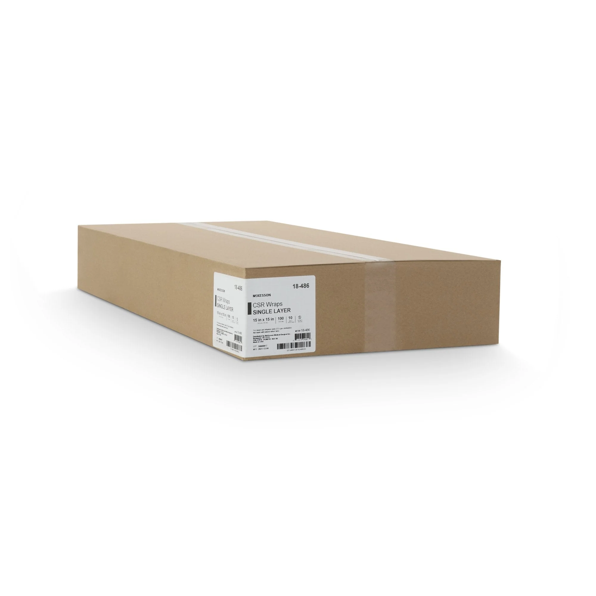 McKesson Brand McKesson Single Layer Sterilization Wrap, 15 x 15 Inch (10/CS) - Image 5