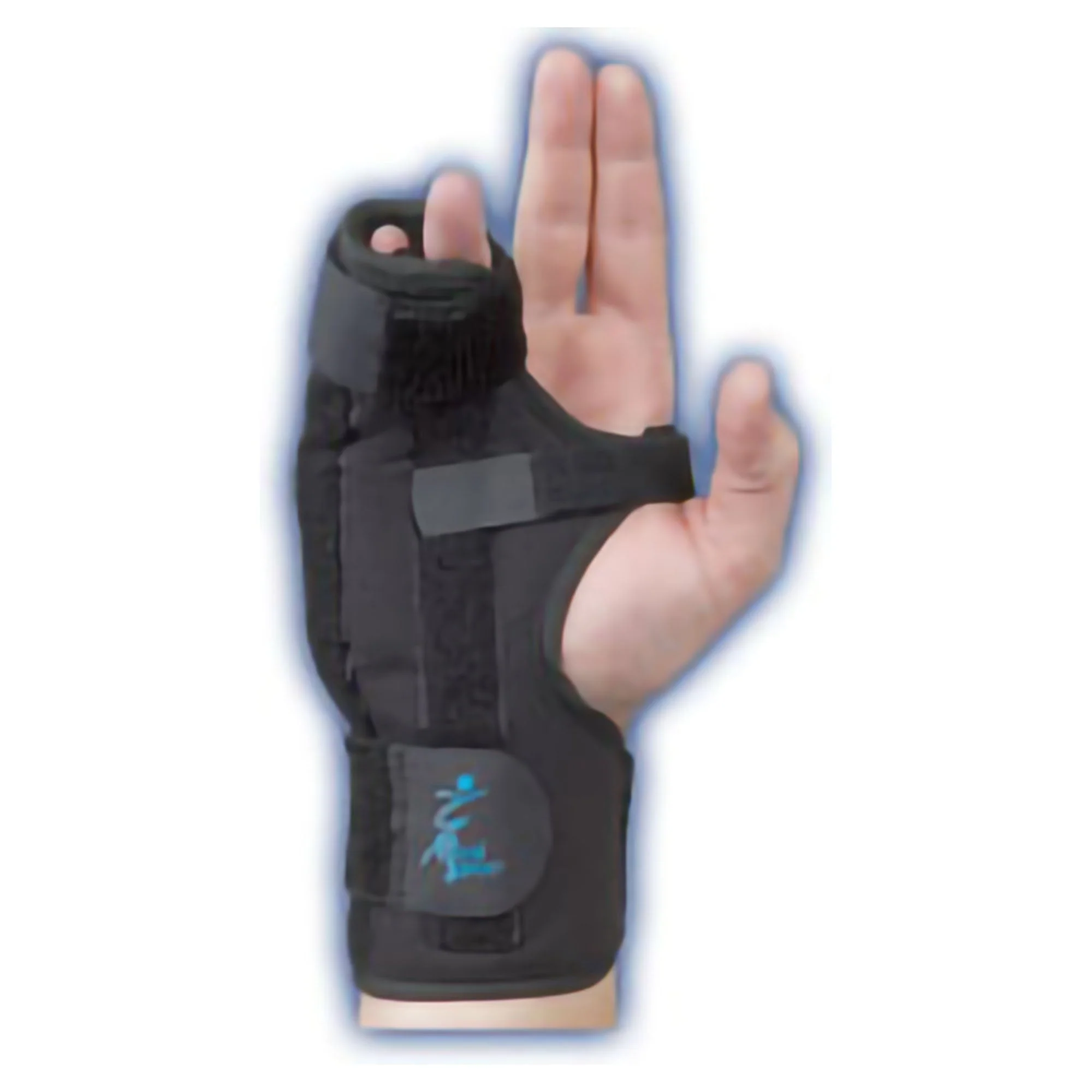 Medical Specialties Boxer Fracture Brace Med Spec Aluminum / Felt Right Hand Black Large