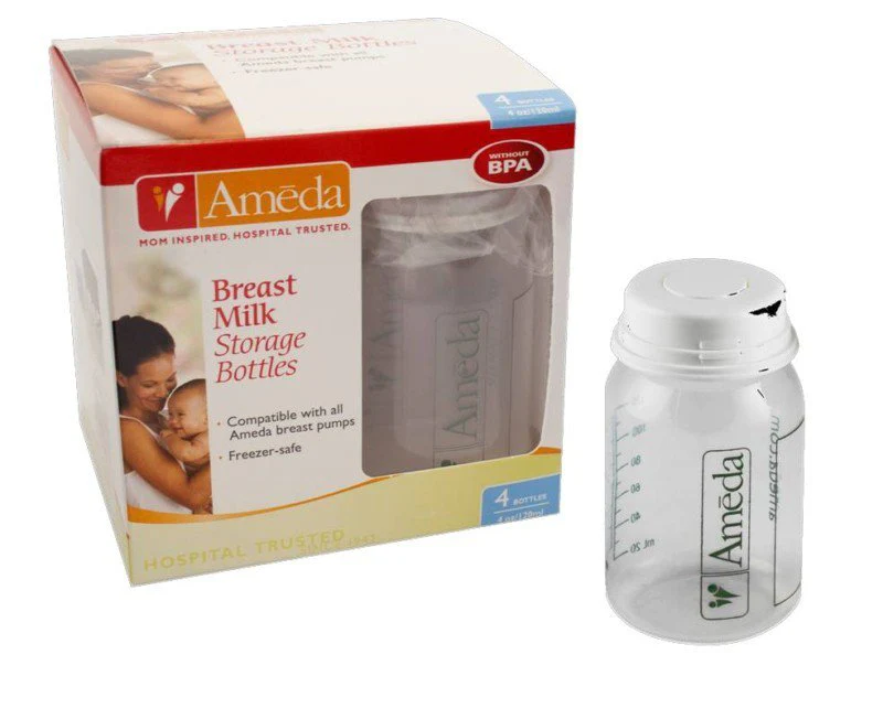 Ameda Inc Ameda Breast Milk Storage Bottle, 4-ounce capacity