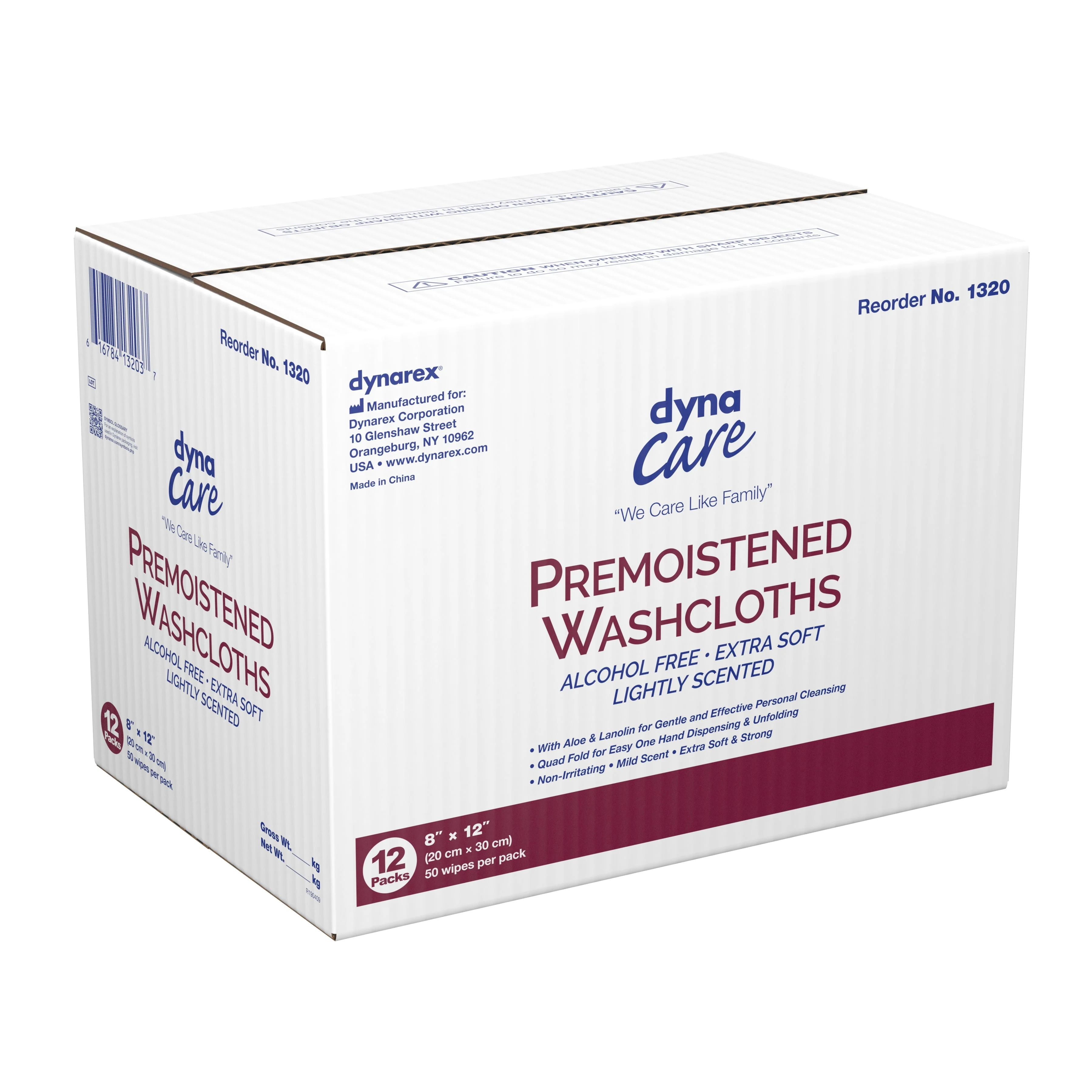 Dynarex Dynarex Personal Wipe DynaCare Soft Pack Aloe / Lanolin Scented (600/CS) - Image 2