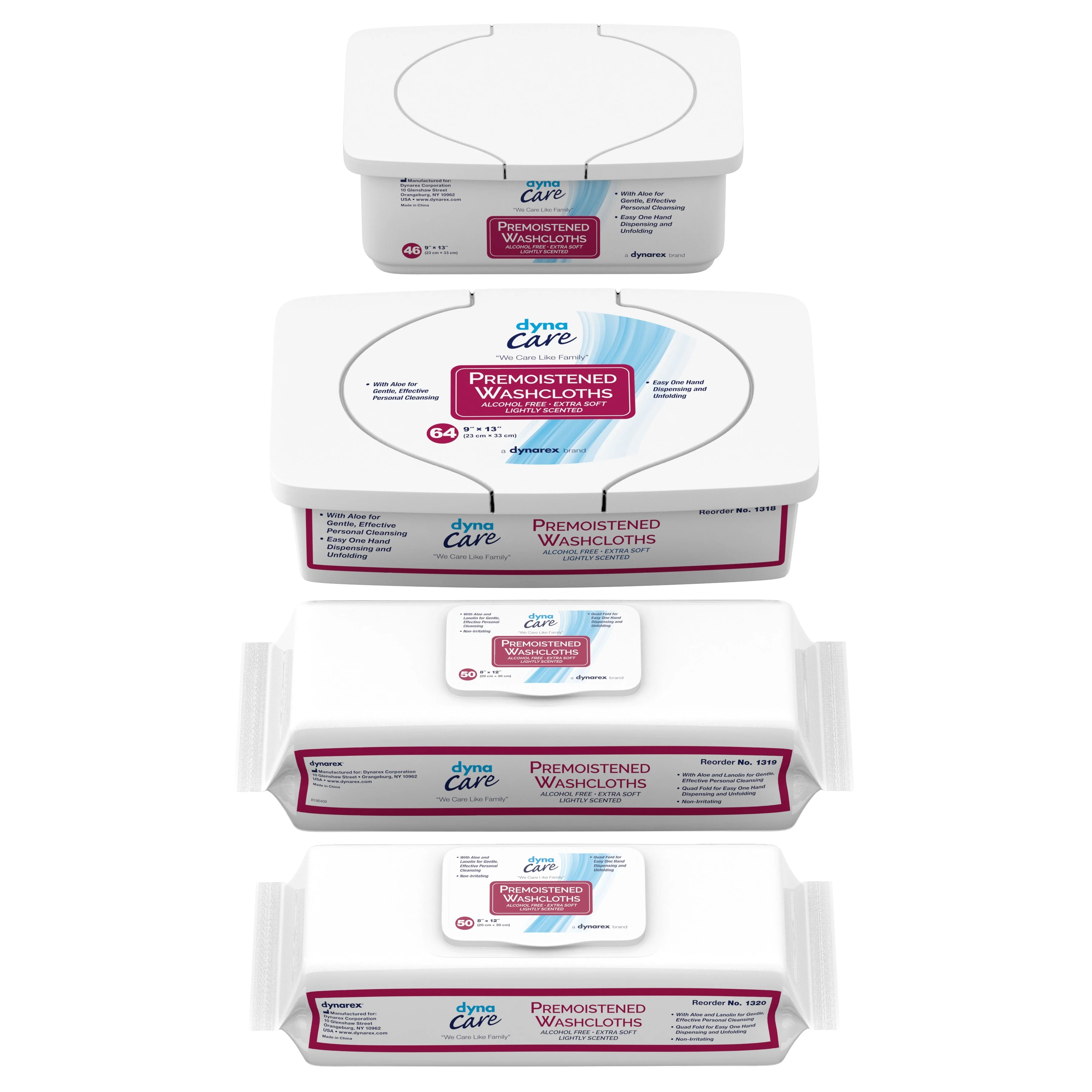 Dynarex Dynarex Personal Wipe DynaCare Soft Pack Aloe / Lanolin Scented (600/CS) - Image 3