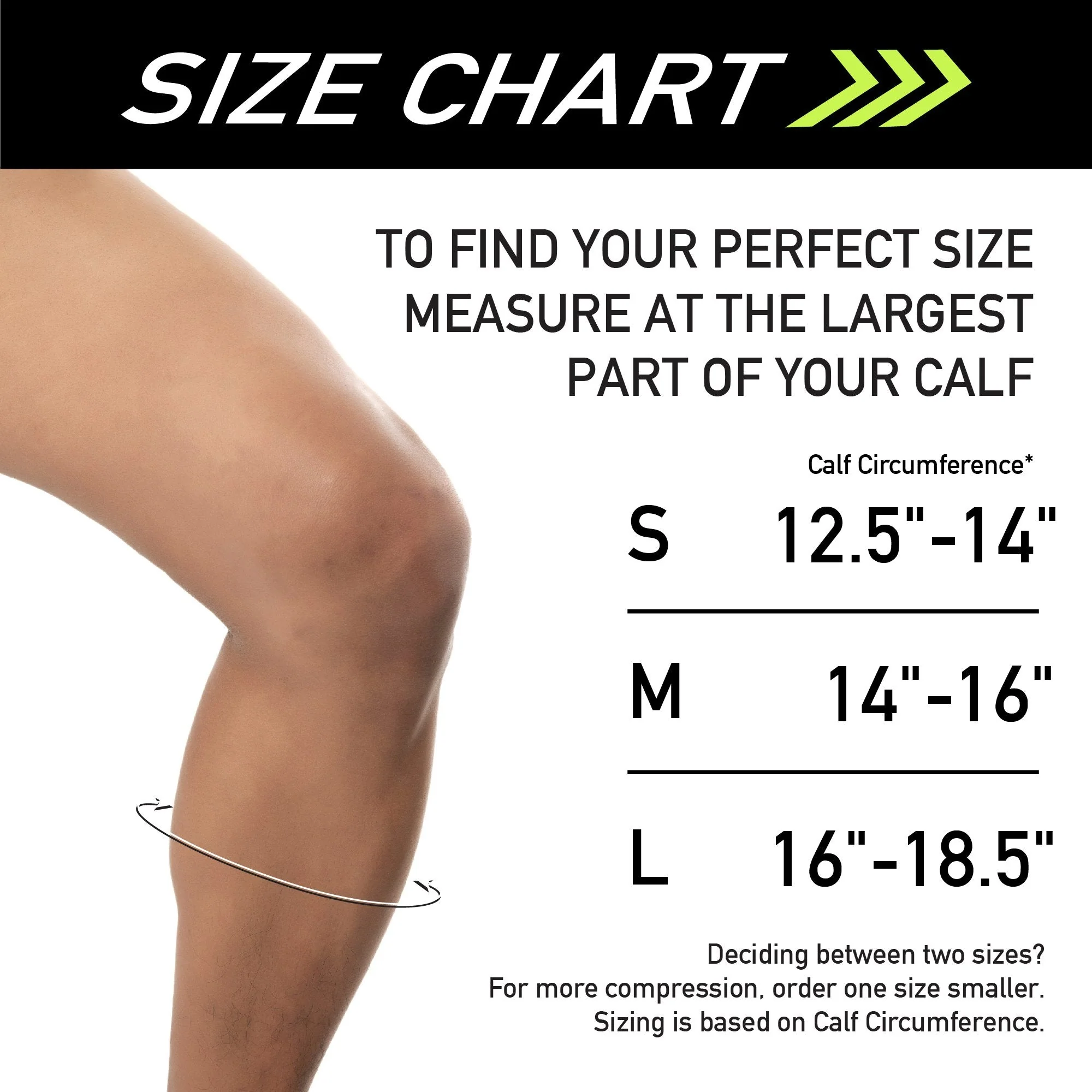 Brownmed Spark Calf Support, Small (36/CS) - Image 3