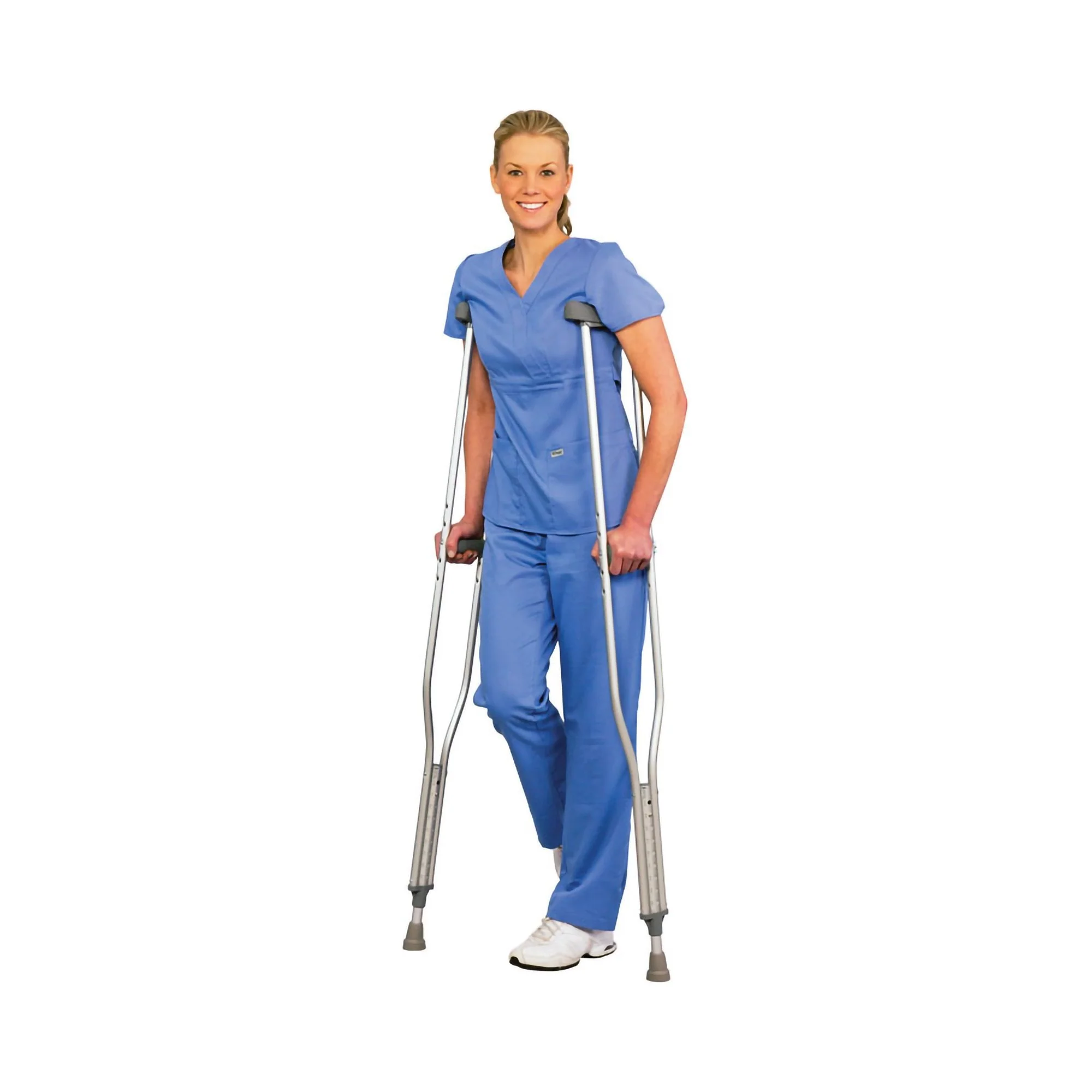 S2S Global PremierPro Underarm Crutches, 5'1" – 5' 8" (6/CS) - Image 2