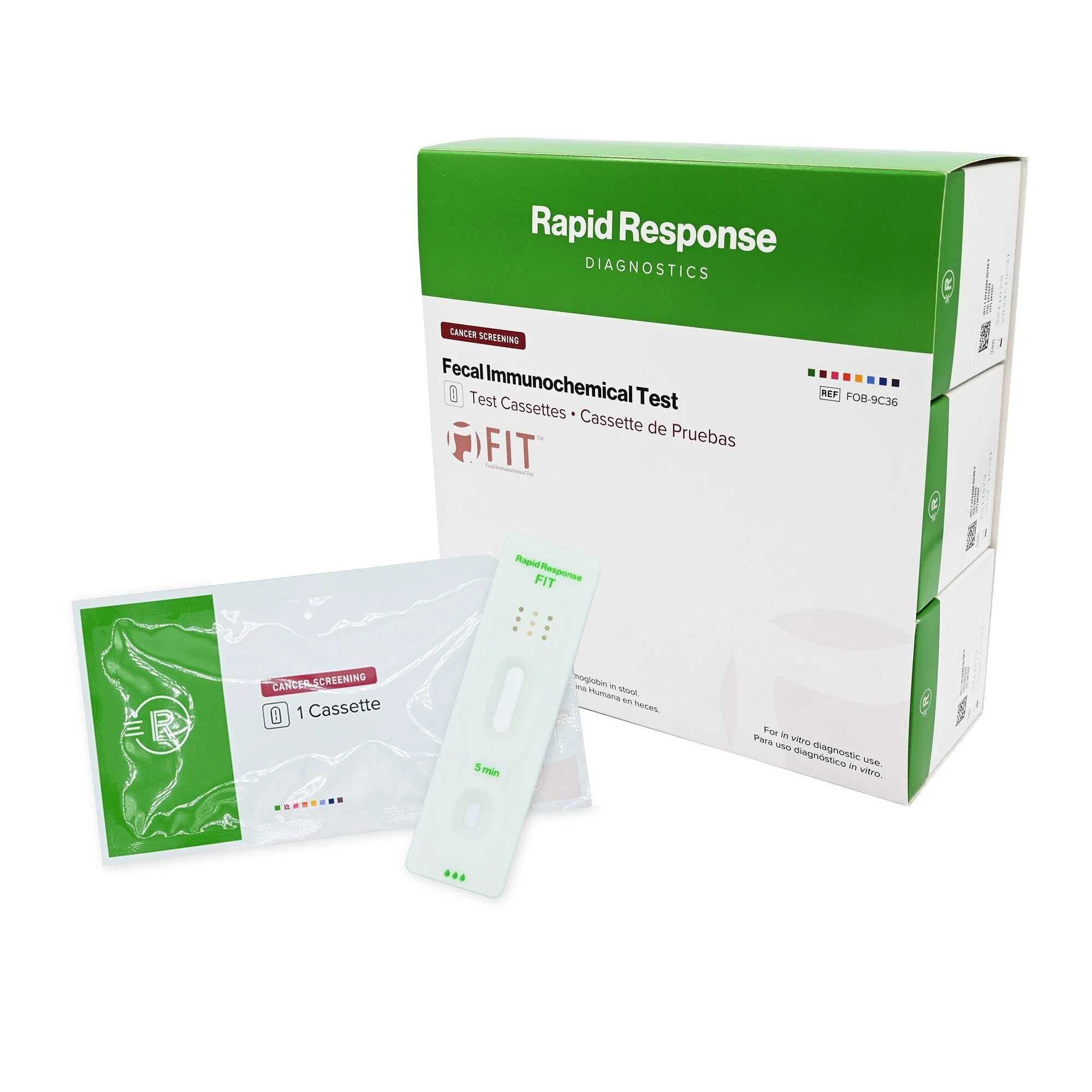 BTNX Rapid Response Fecal Occult Blood Colorectal Cancer Screening Test Kit (36/BX)