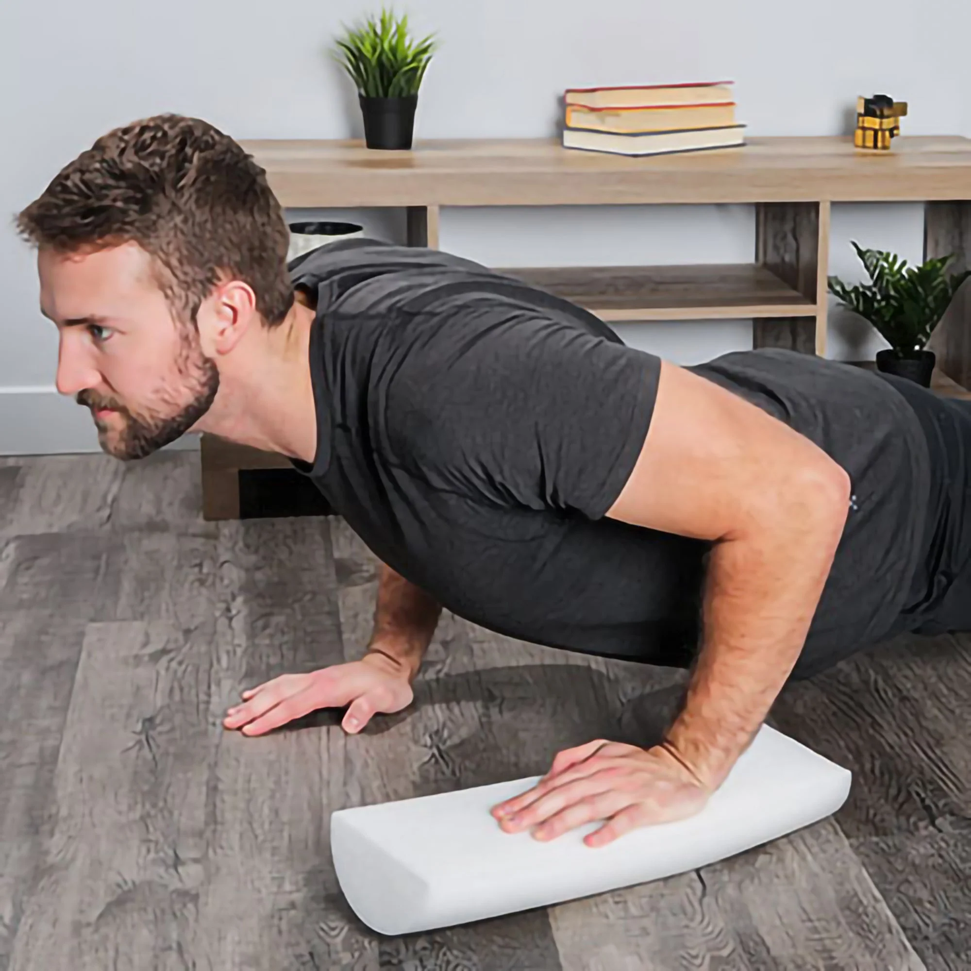 Fabrication Enterprises CanDo Half-Round Foam Roller, 6 x 36 Inch - Image 2