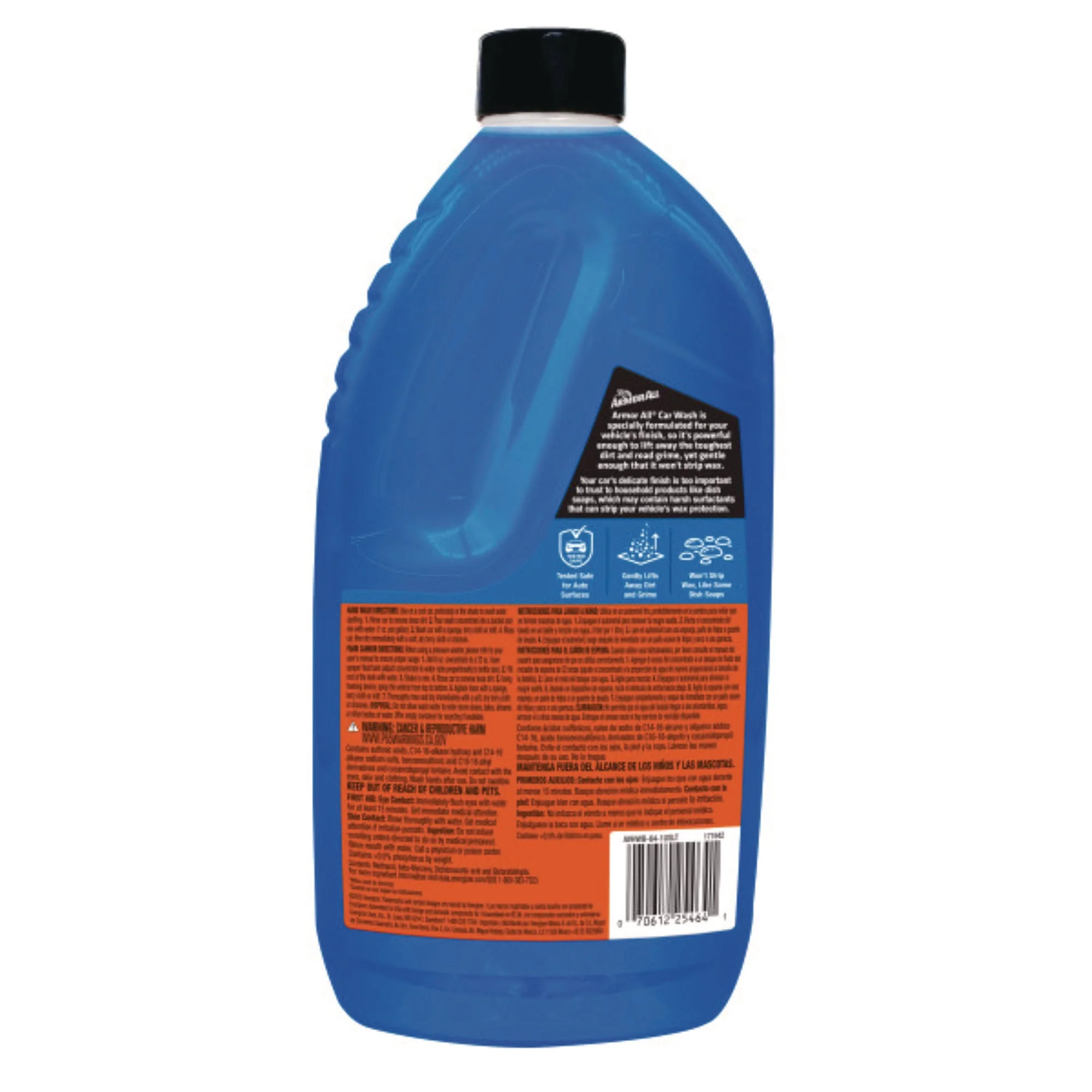 Essendant Co/United Stationers Car Wash Armor All Acid Based Manual Pour Liquid Concentrate 64 oz. Jug Scented NonSterile (4/CS) - Image 2