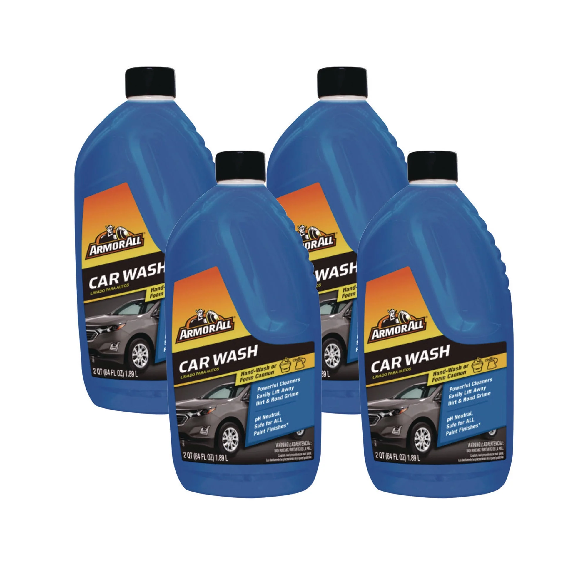 Essendant Co/United Stationers Car Wash Armor All Acid Based Manual Pour Liquid Concentrate 64 oz. Jug Scented NonSterile (4/CS) - Image 3