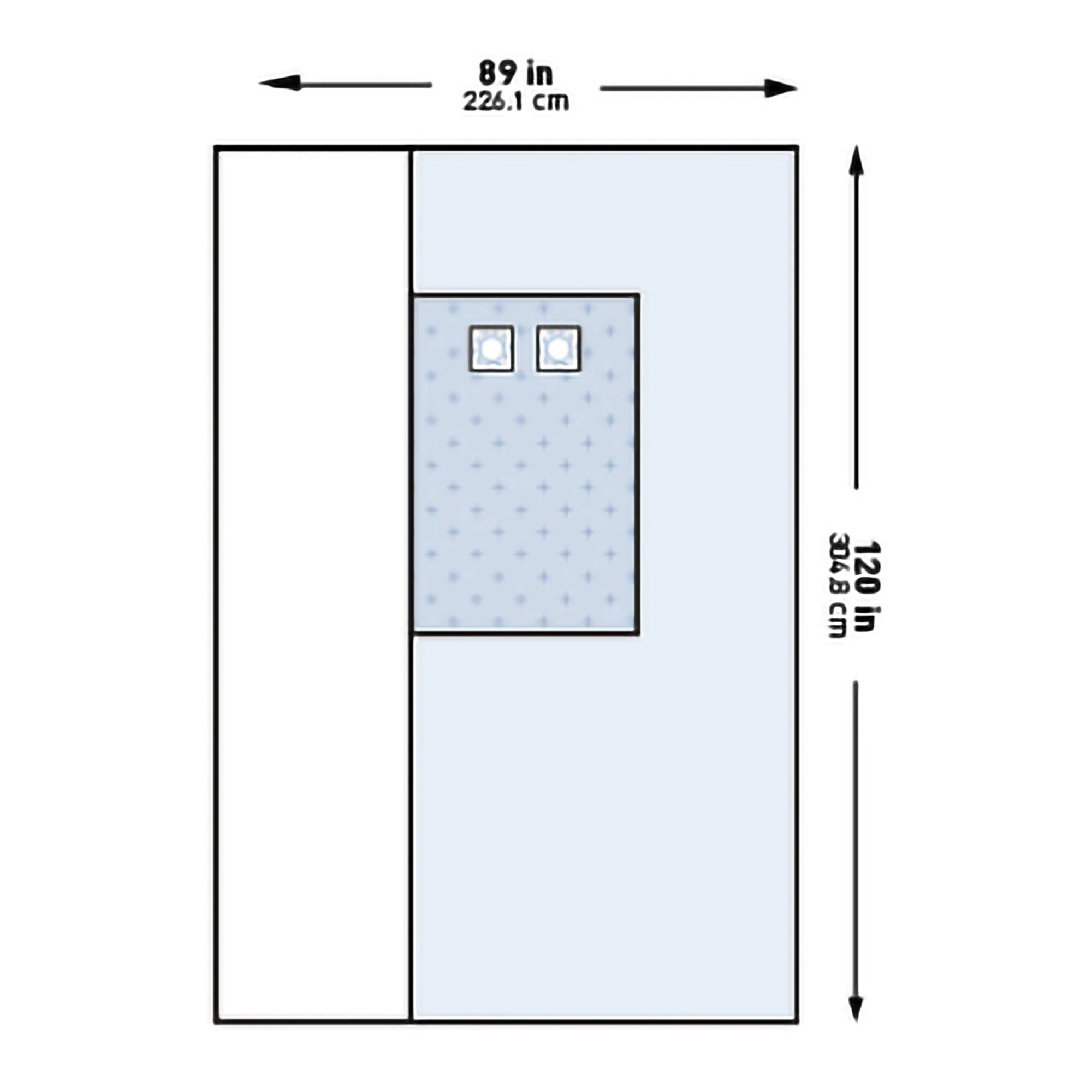 McKesson Brand McKesson Sterile Femoral Angiography Drape, 89 x 120 Inch (14/CS)
