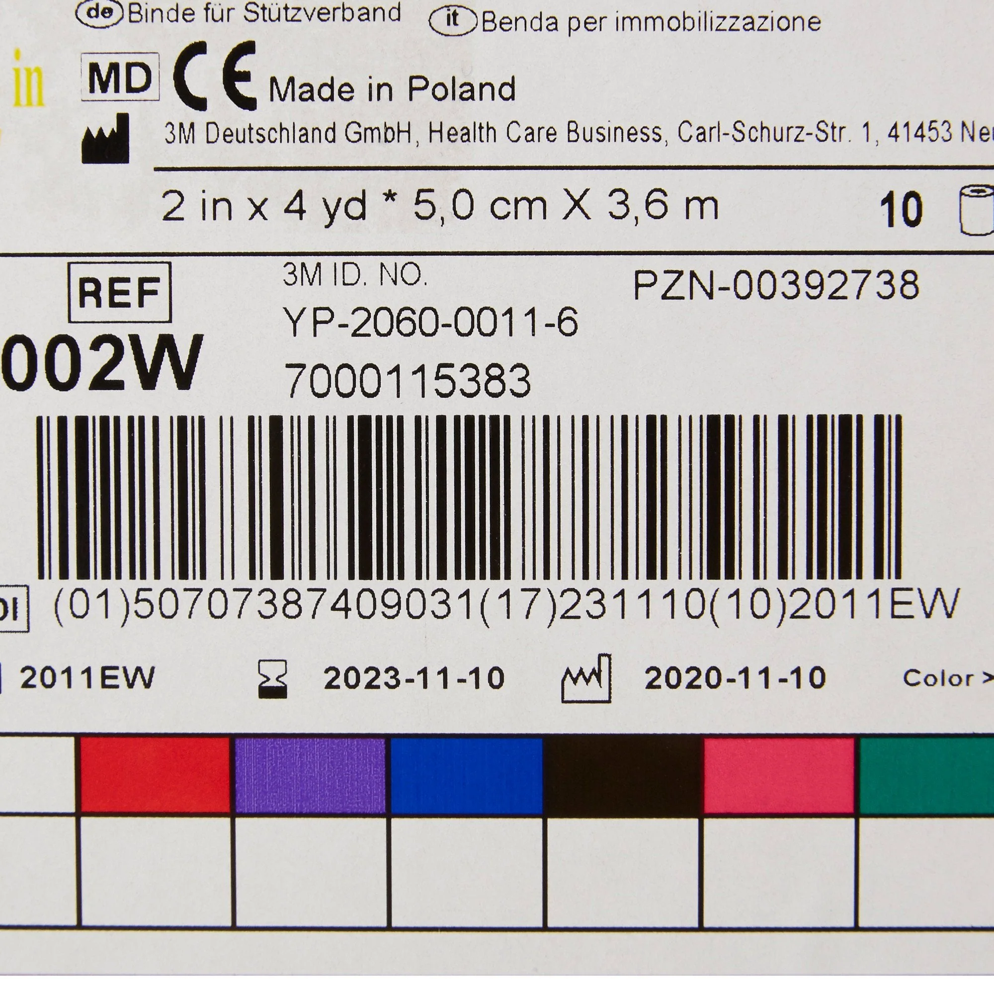 Solventum Corporation 3M Scotchcast Plus Bright Orange Cast Tape, 2 Inch x 4 Yard (10/CS) - Image 4