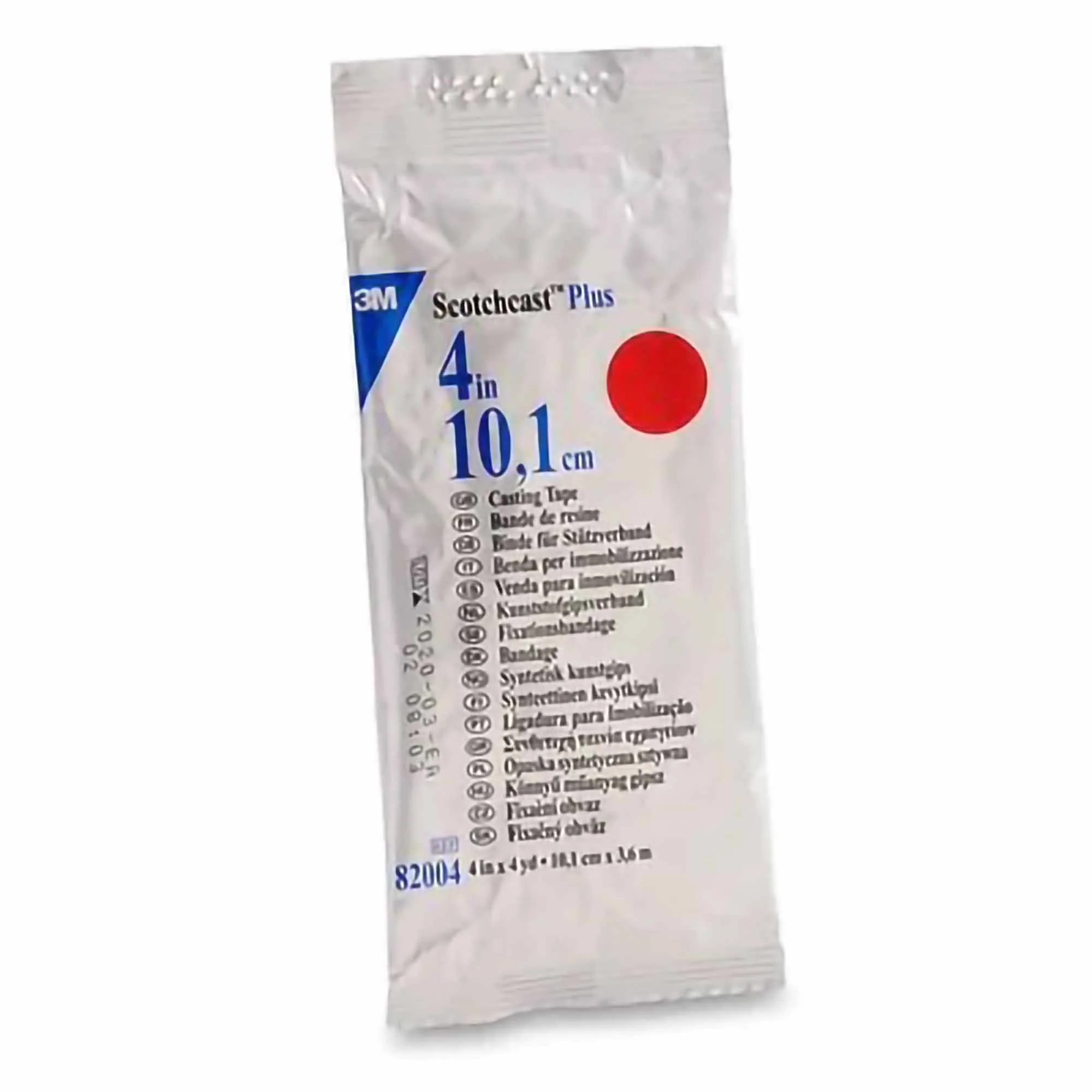 Solventum Corporation 3M Scotchcast Plus Red Cast Tape, 4 Inch x 4 Yard (10/CS) - Image 2