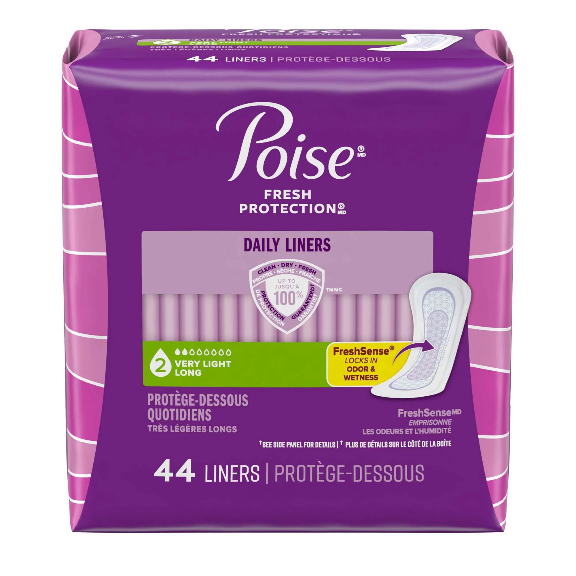 Kimberly Clark Poise Bladder Control Pads for Women, Light Absorbency, 8.5-Inch Length (264/CS) - Image 4